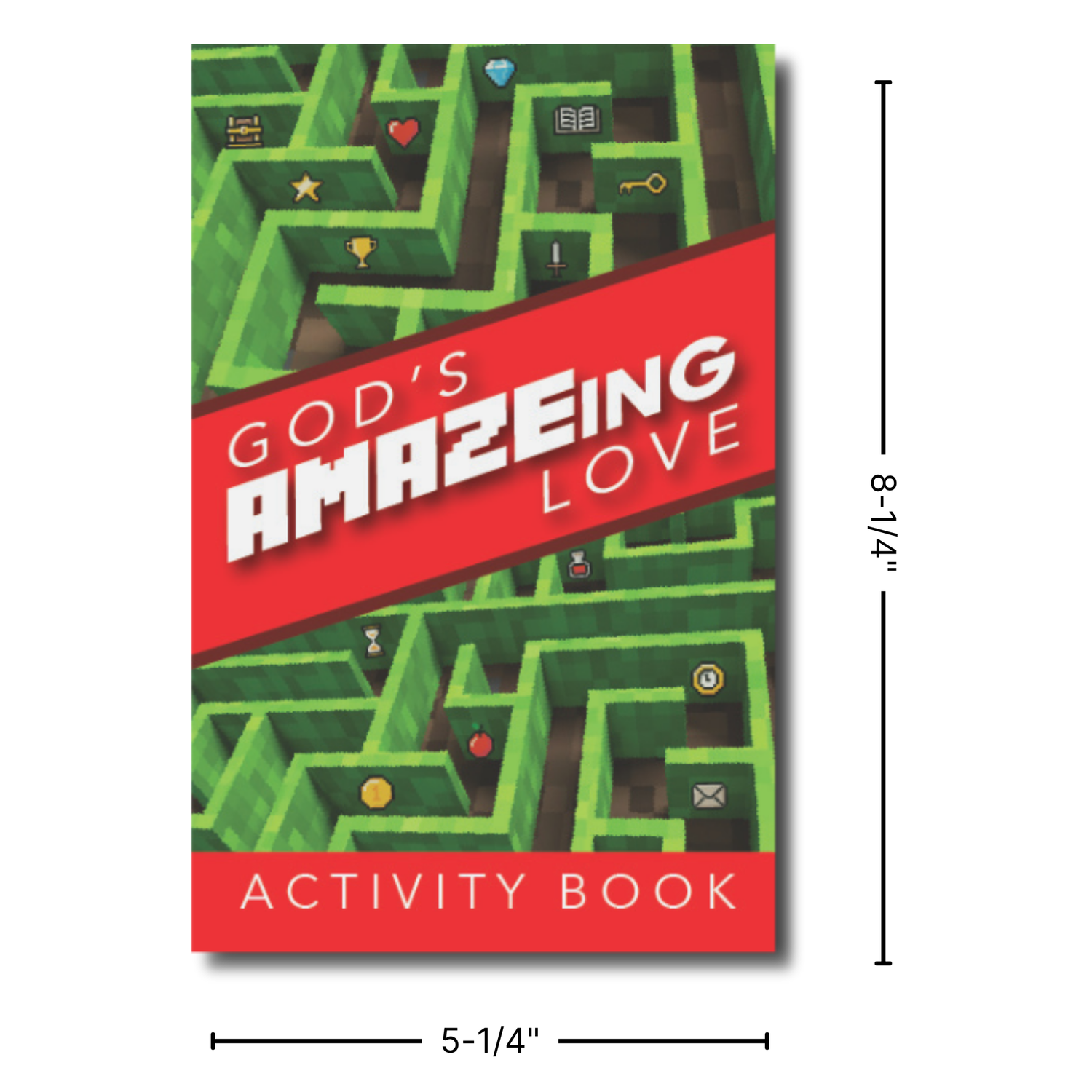 16-Page Activity Booklet - God's AMAZEing Love