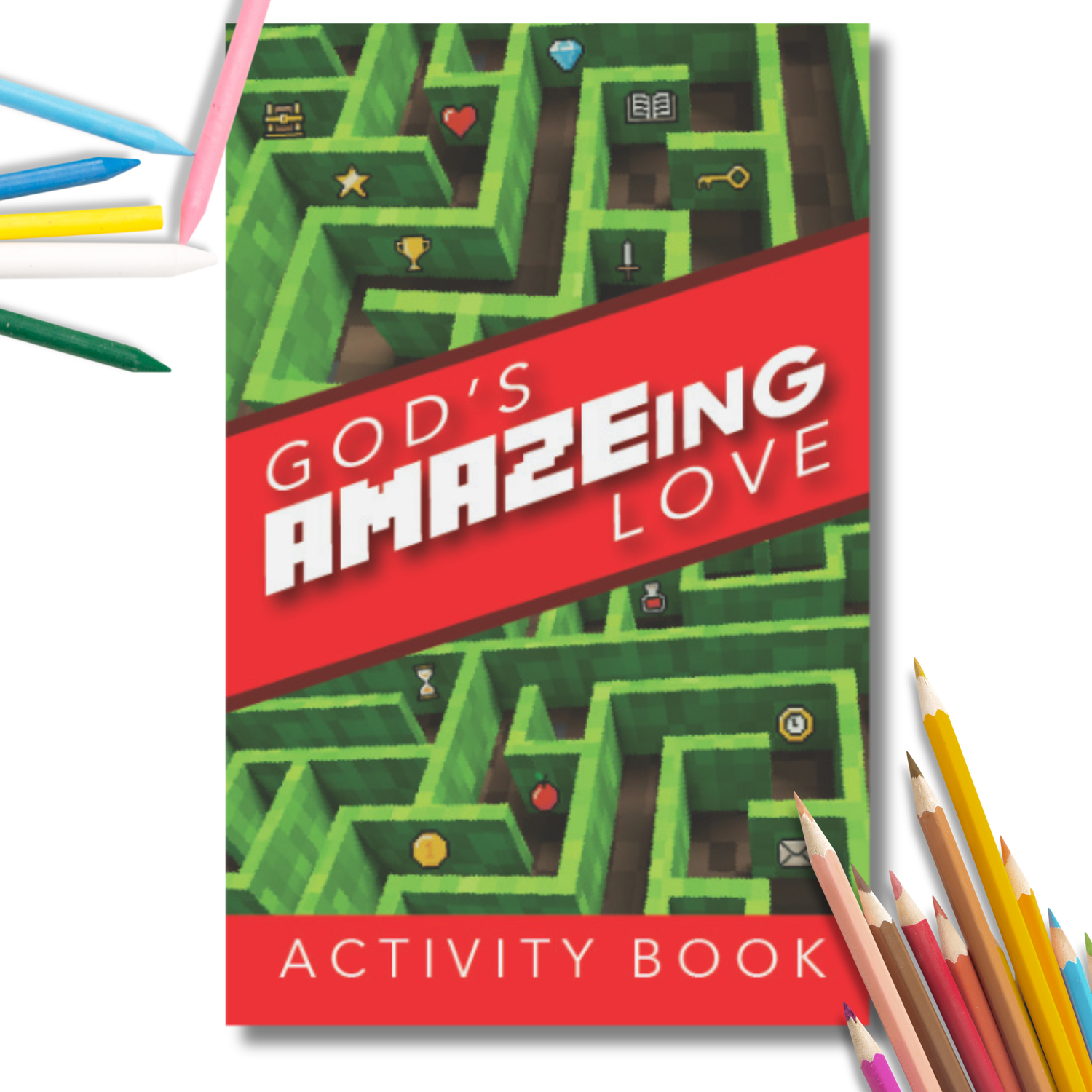 16-Page Activity Booklet - God's AMAZEing Love