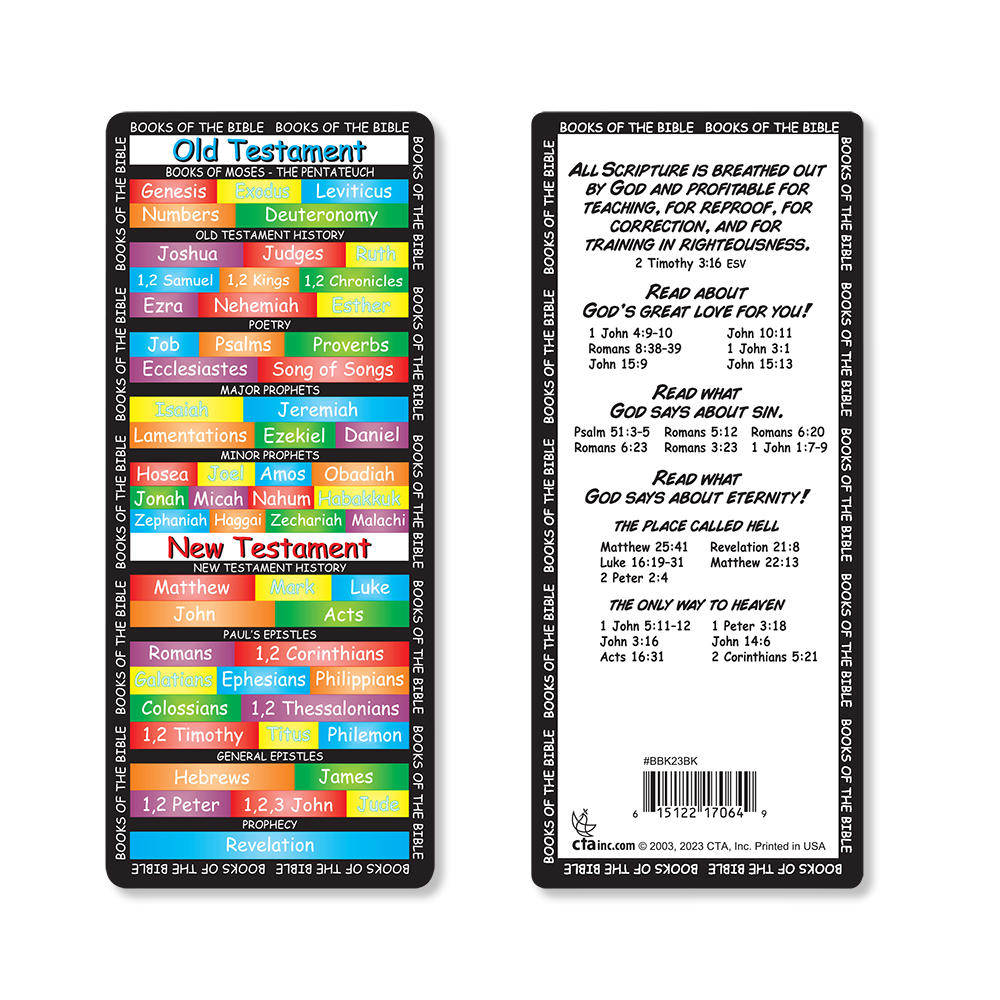 Books of the Bible Bookmark - ESV