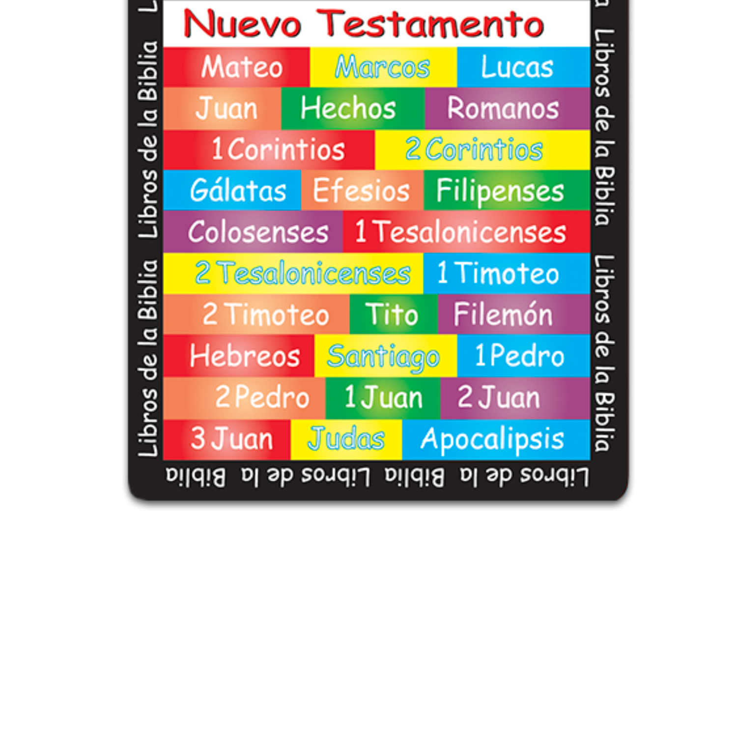 3" x 7" XL Bookmark - SPANISH Books of the Bible