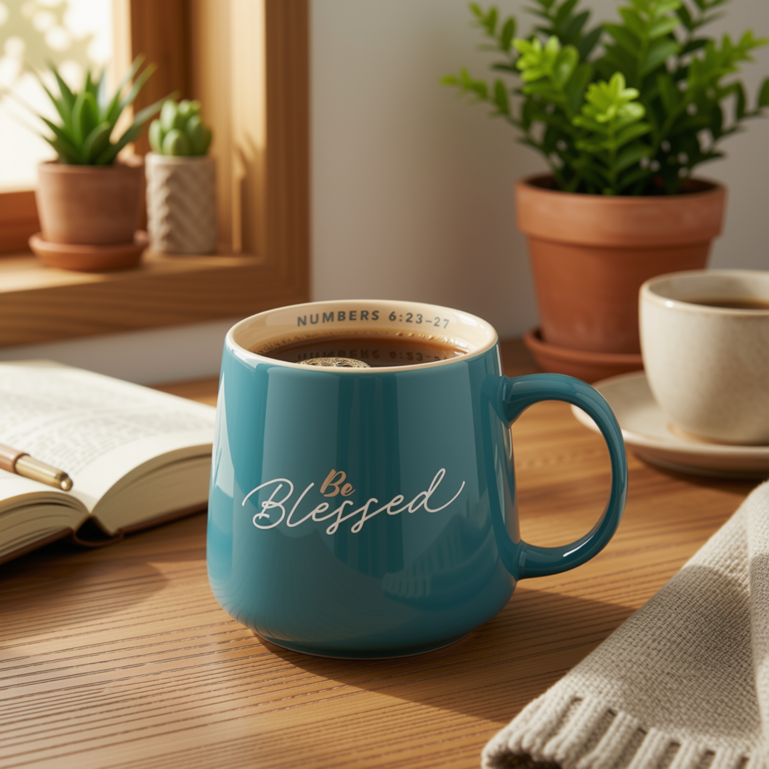Ceramic Mug In Gift Box - Be Blessed