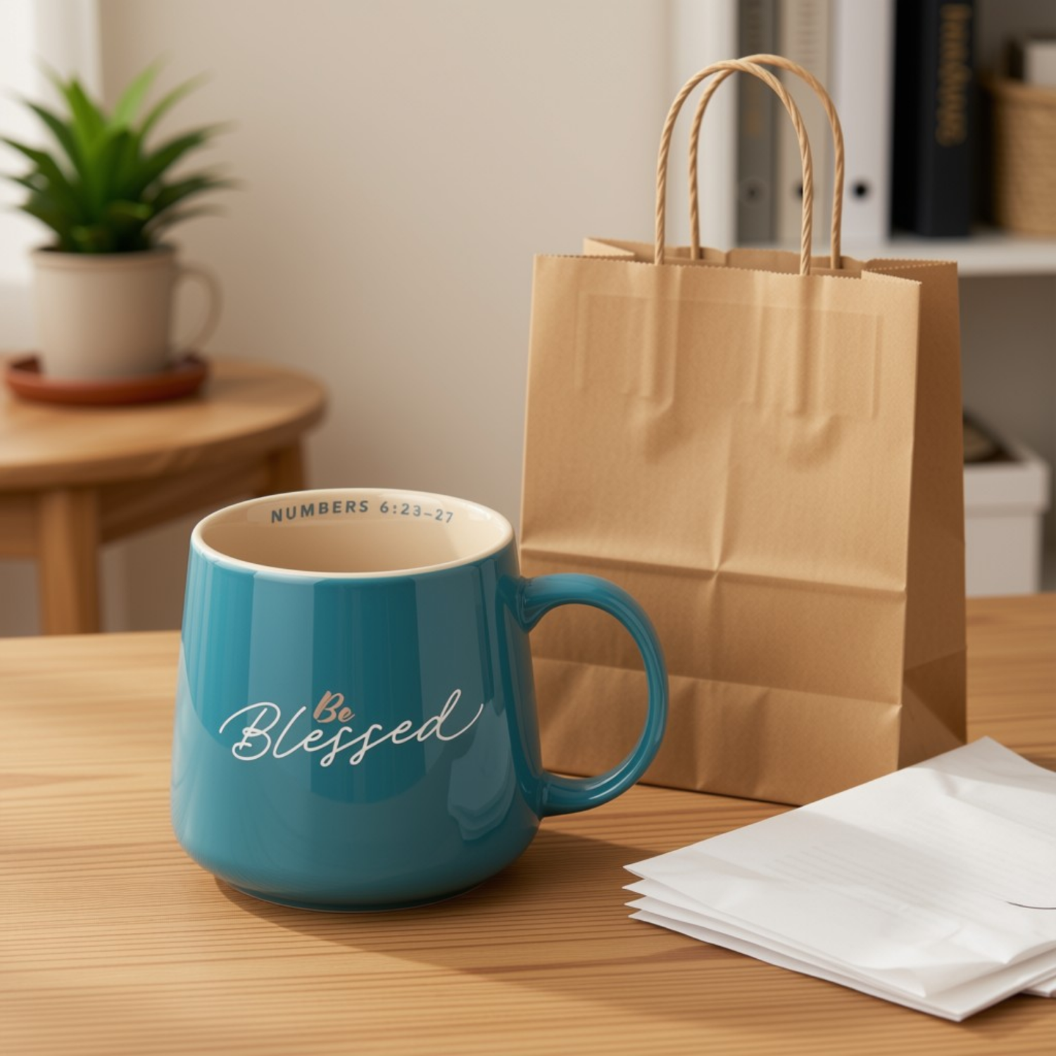 Ceramic Mug In Gift Box - Be Blessed