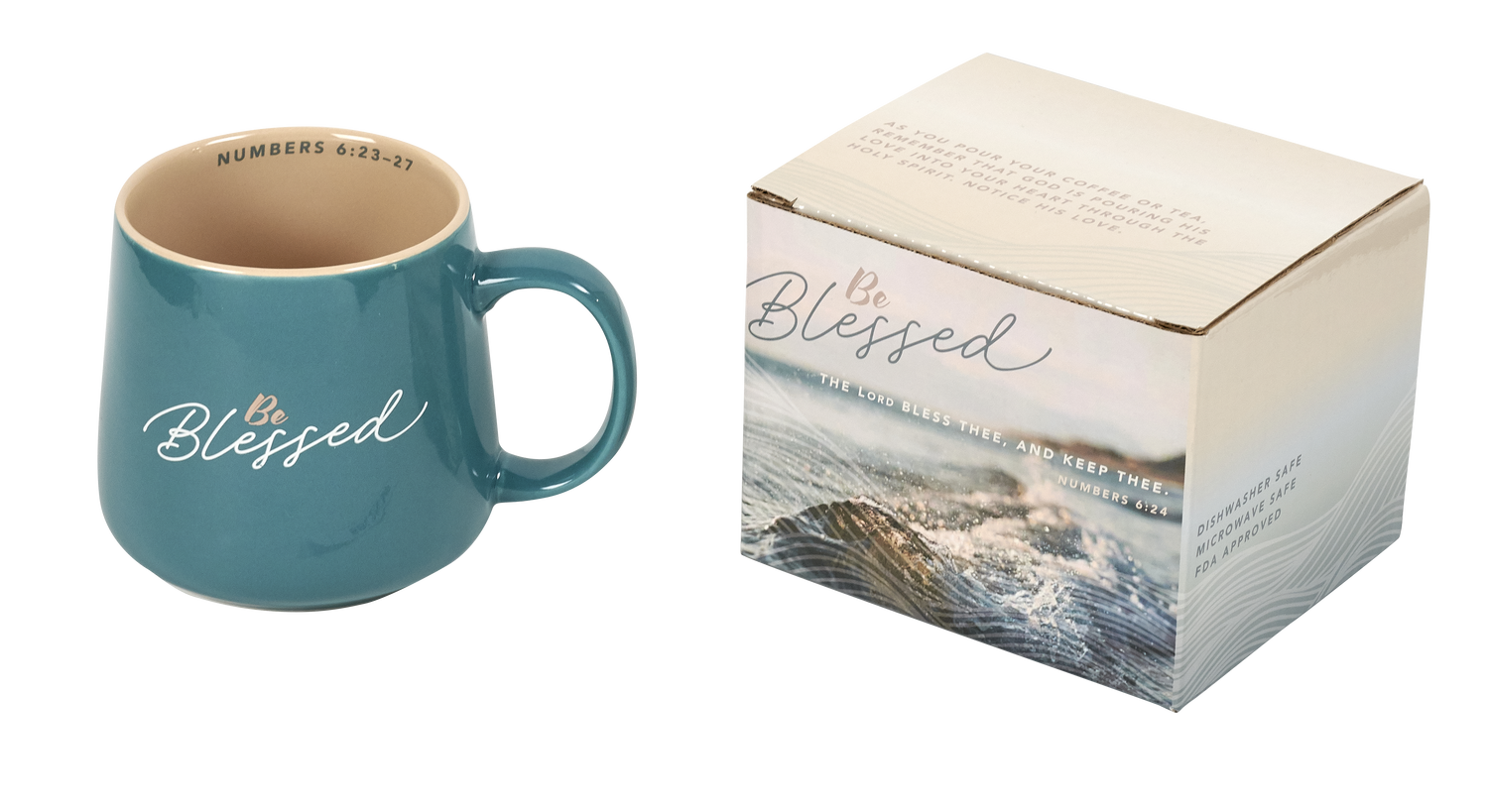Be Blessed Ceramic Mug & Gift Box