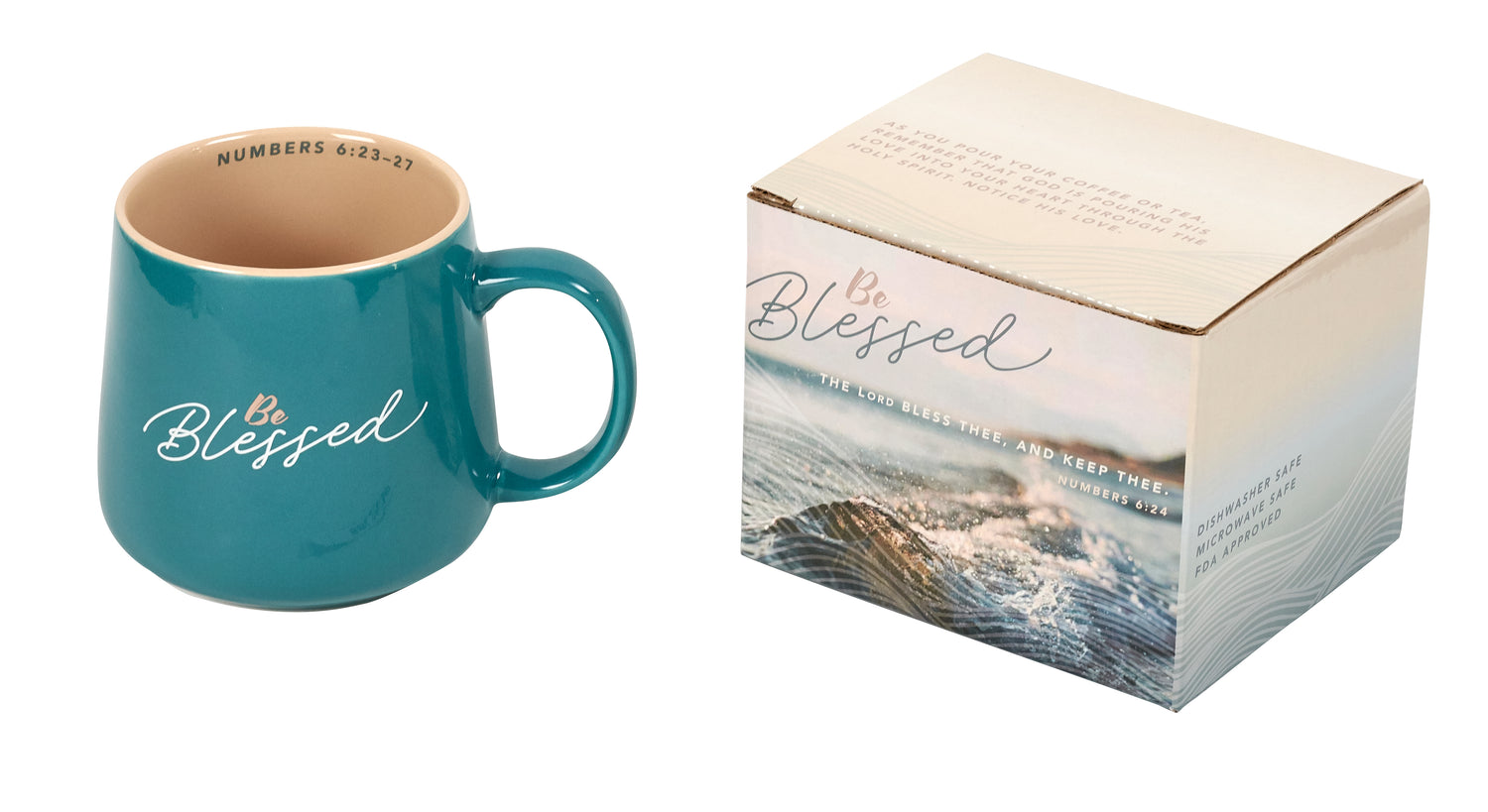 KJV Devotional Journal & Mug Gift Set - Be Blessed