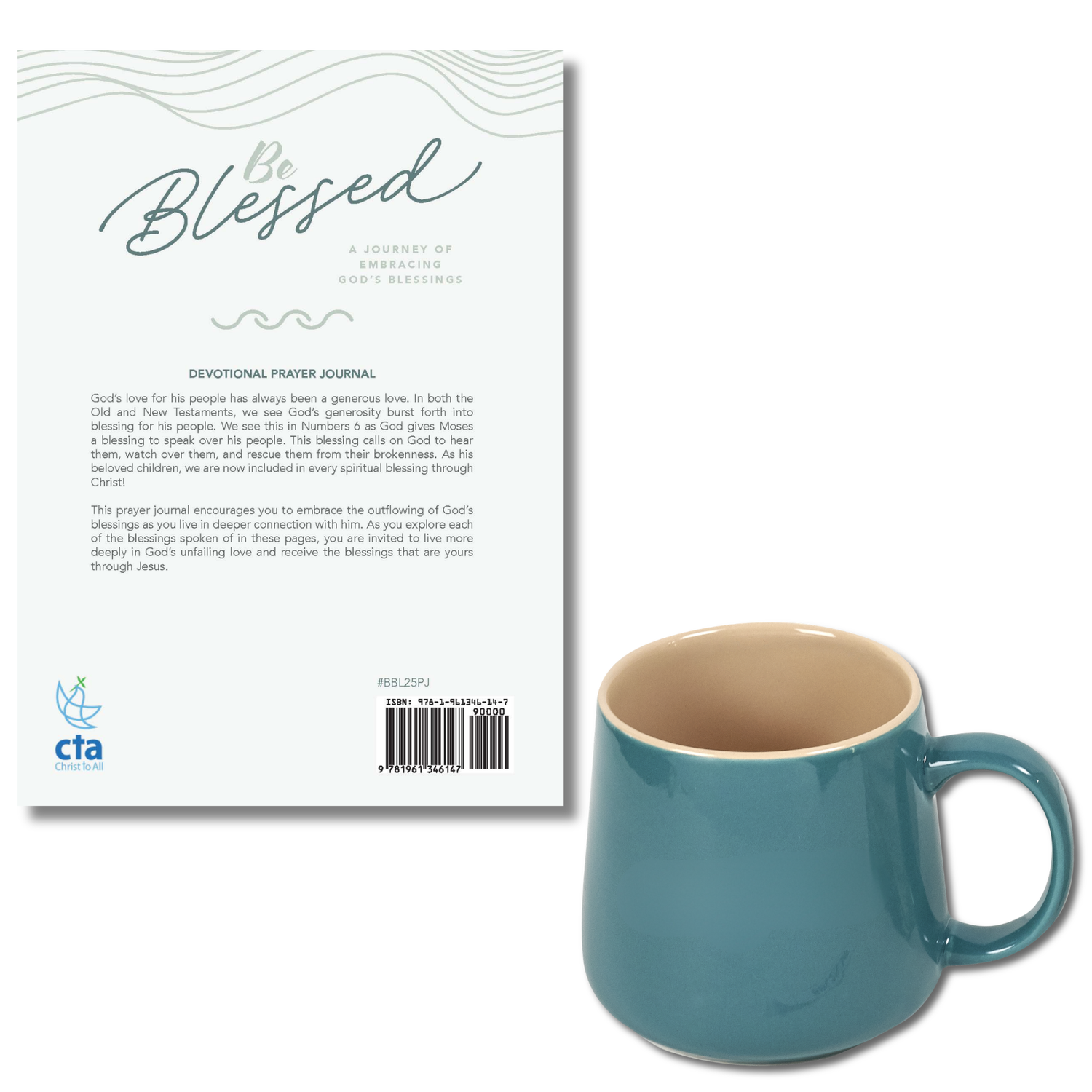 Devotional Journal & Mug Gift Set - Be Blessed