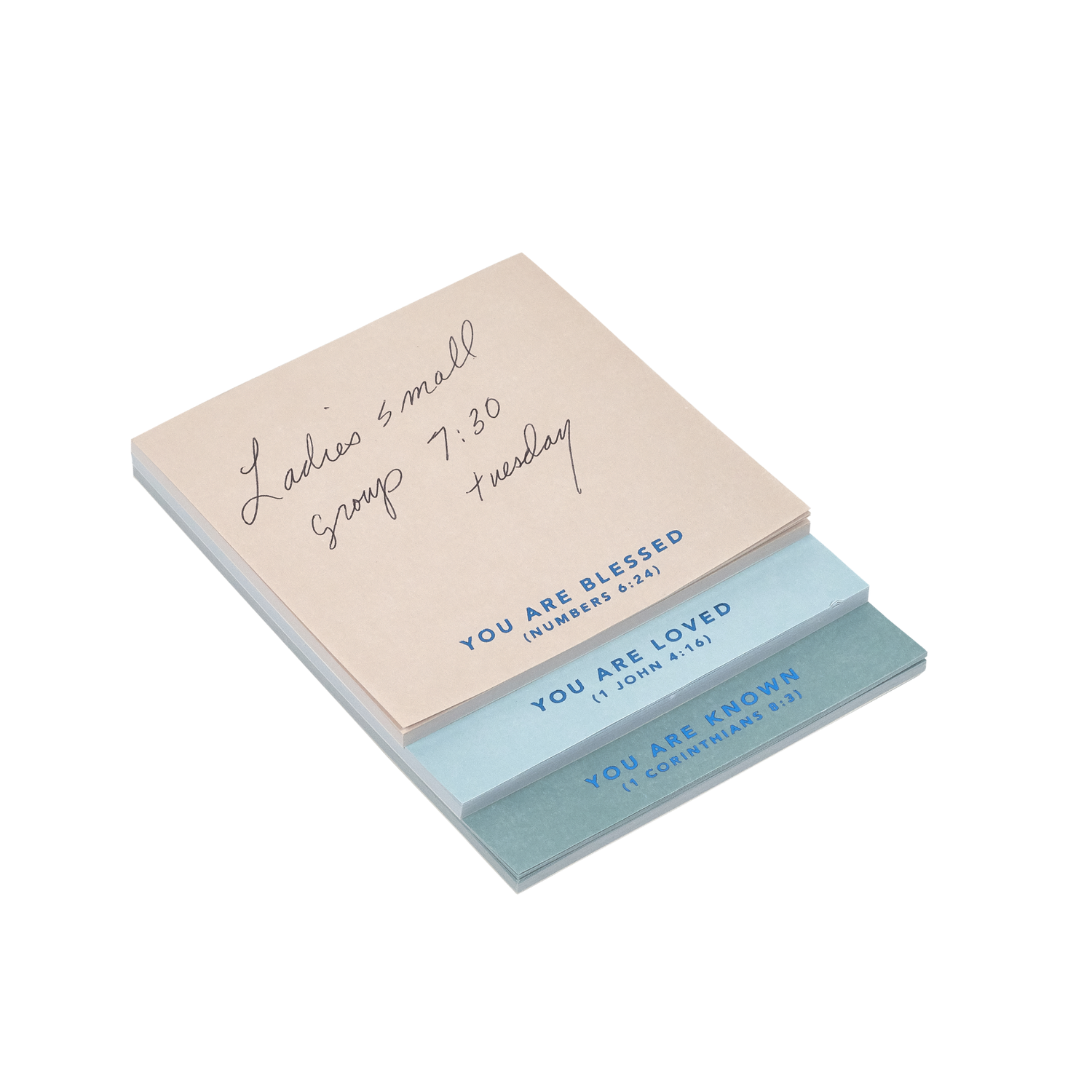 Beautiful Truths Stacked Notepad - Be Blessed