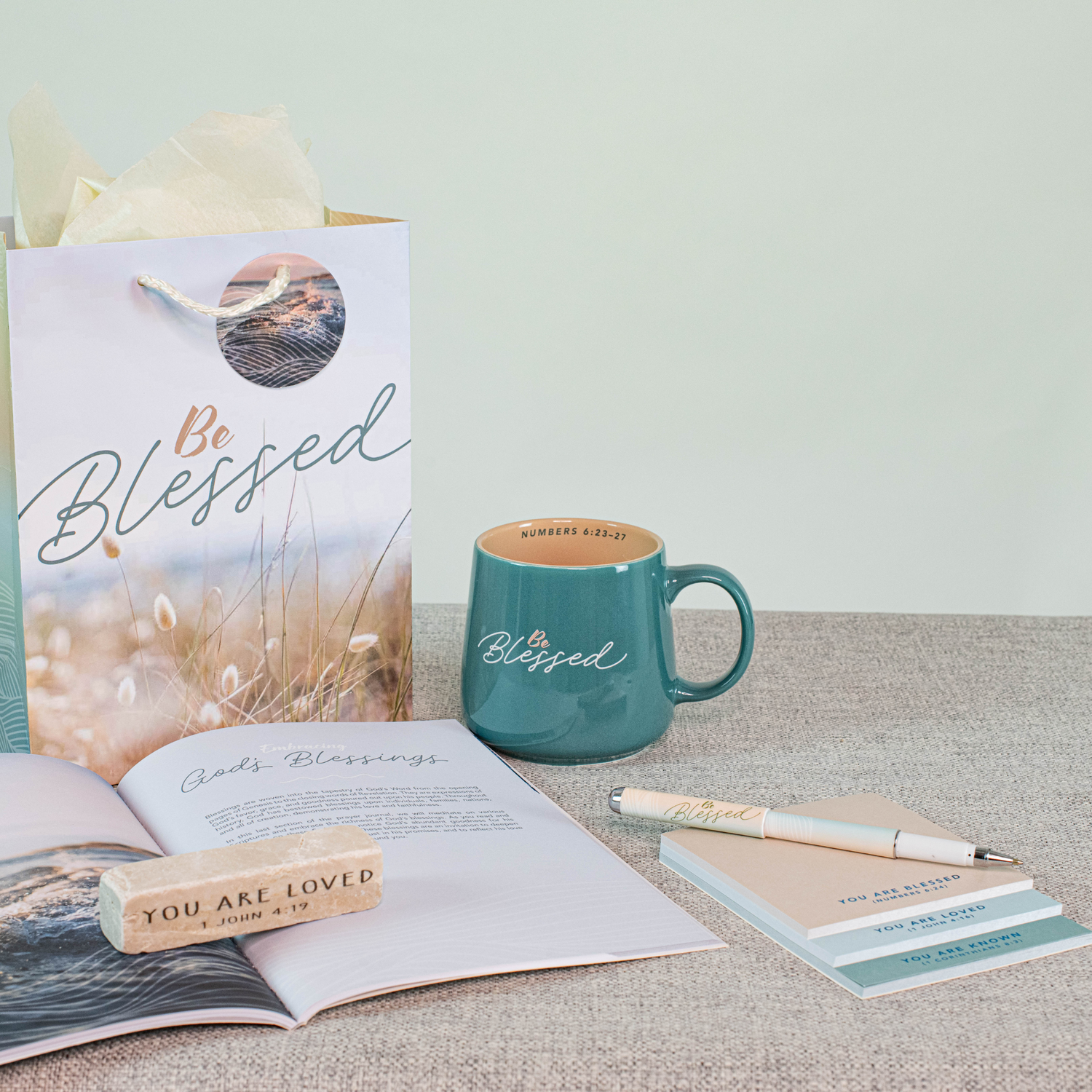 Beautiful Truths Stacked Notepad - Be Blessed
