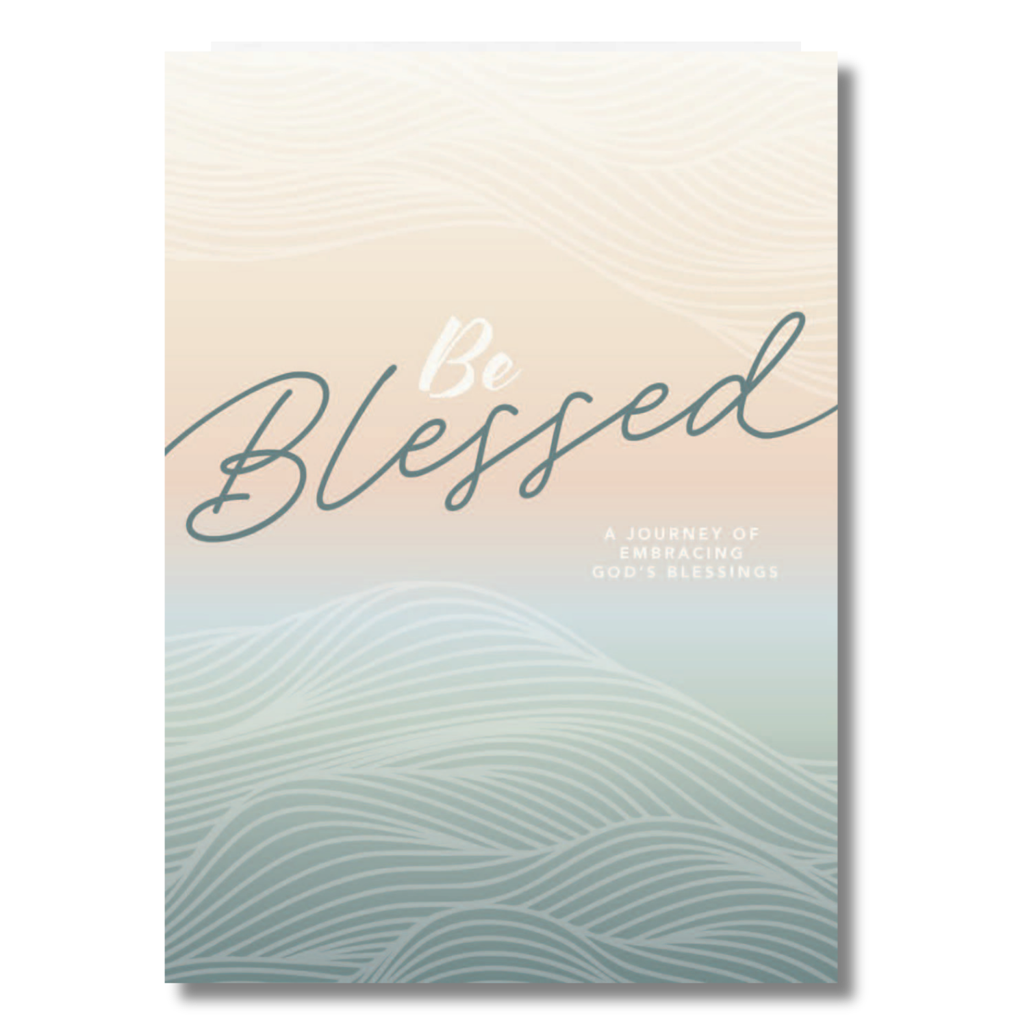Devotional Journal & Palm Cross Personal Gift Set - Be Blessed