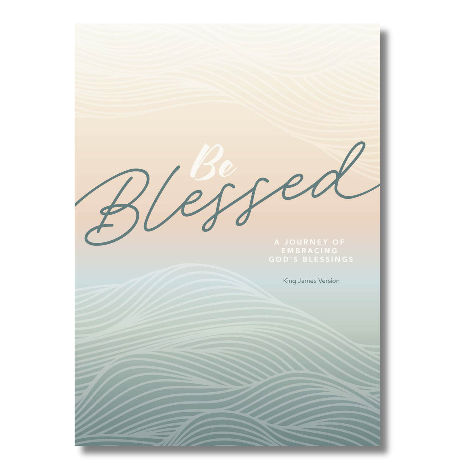 KJV Devotional Journal & Palm Cross Personal Gift Set - Be Blessed