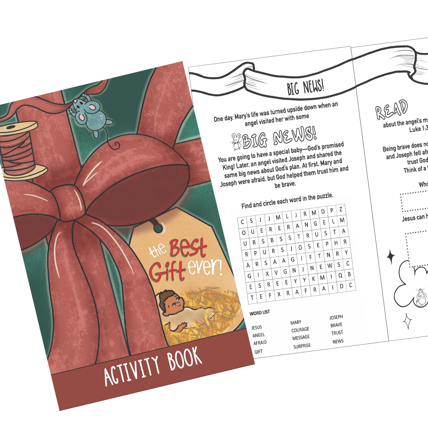 16-Page Activity Booklet - The Best Gift Ever