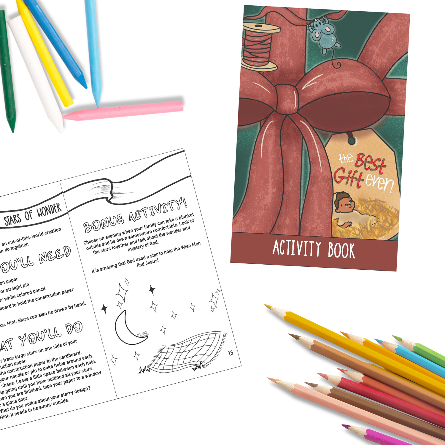 16-Page Activity Booklet - The Best Gift Ever