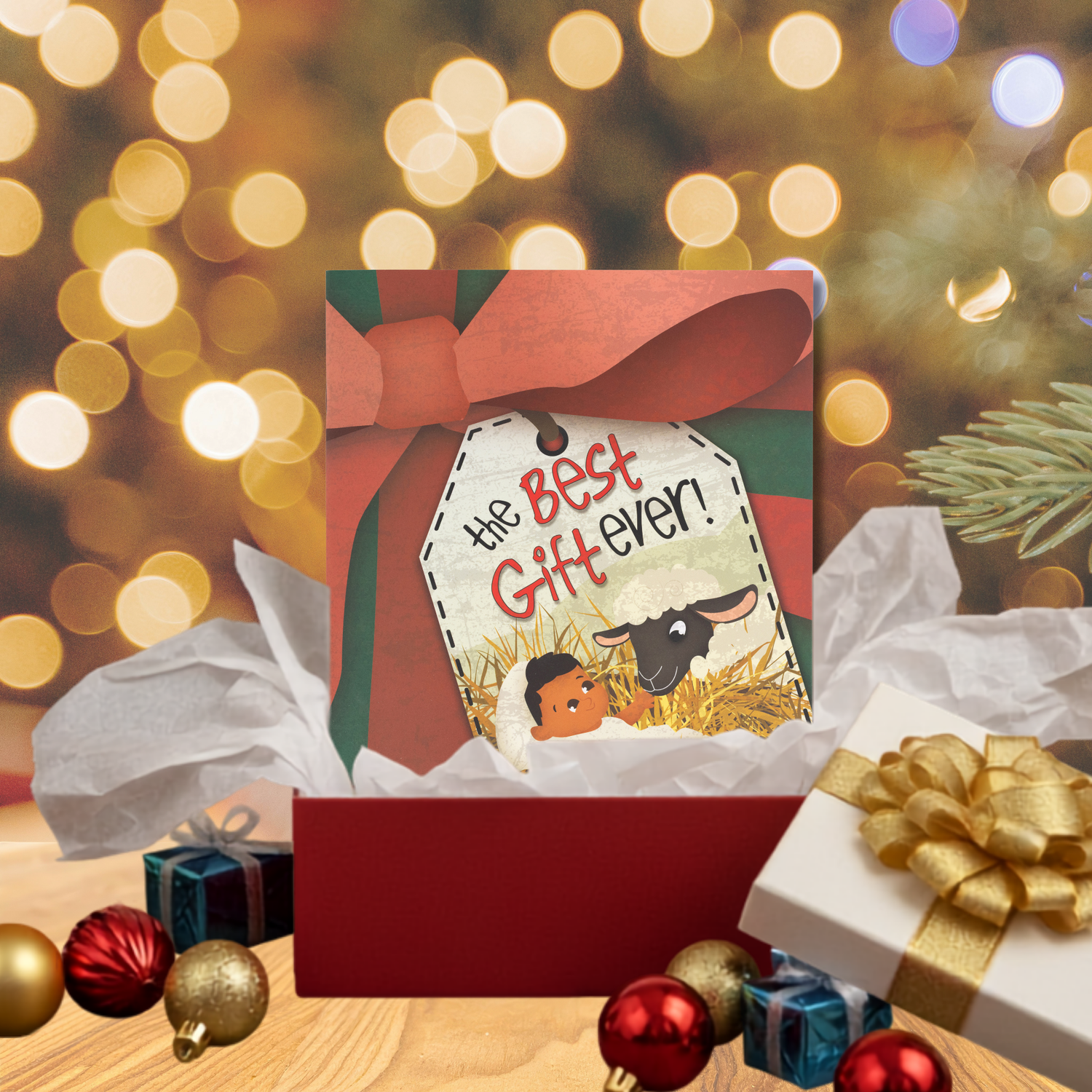 24-Page Children's Softcover Story Book - KJV - The Best Gift Ever