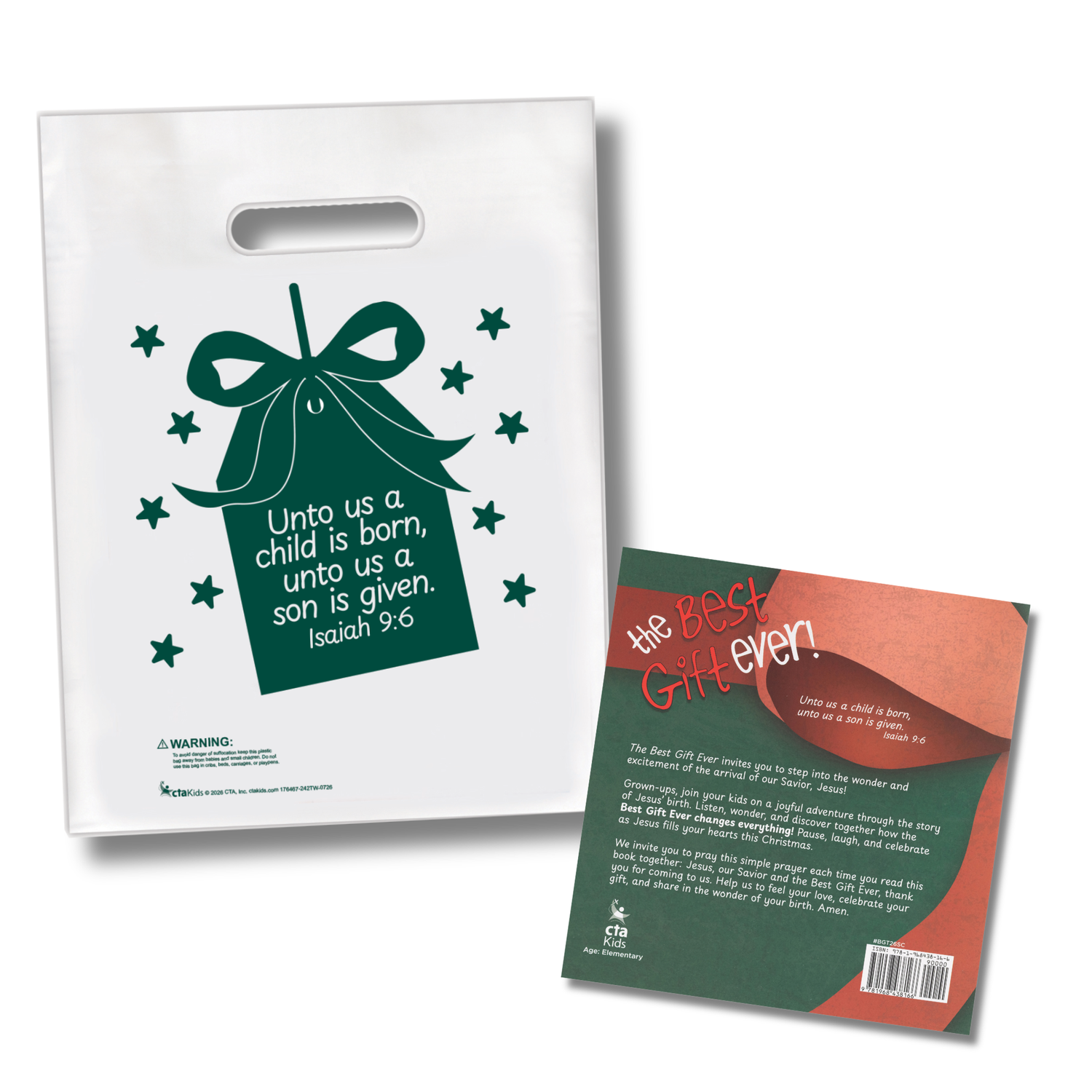 24-Page Children's Softcover Story Book & Free Goodie Bag - The Best Gift Ever