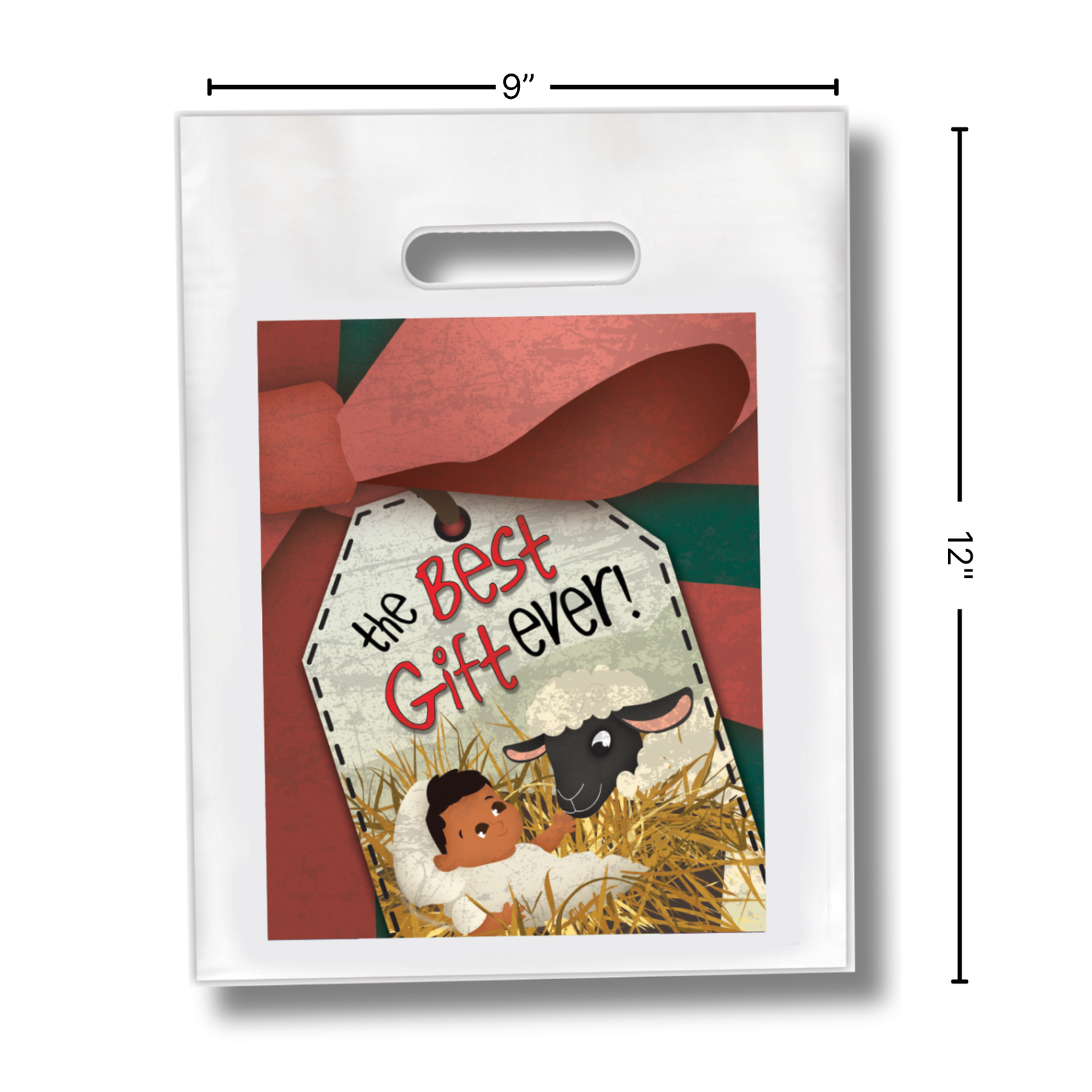 9" x 12" Goodie Bag (12 Pack) - KJV - The Best Gift Ever