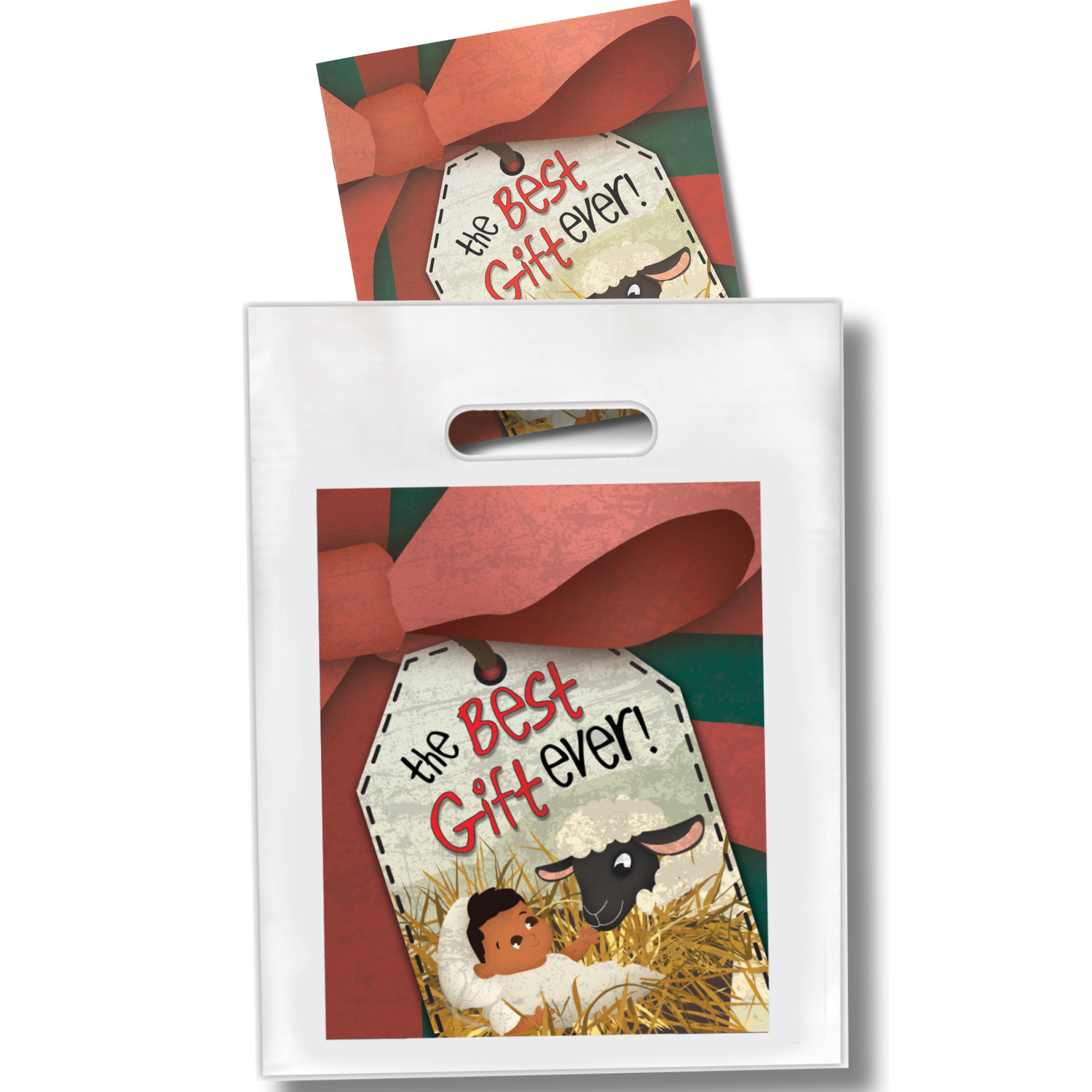 9" x 12" Goodie Bag (12 Pack) - KJV - The Best Gift Ever