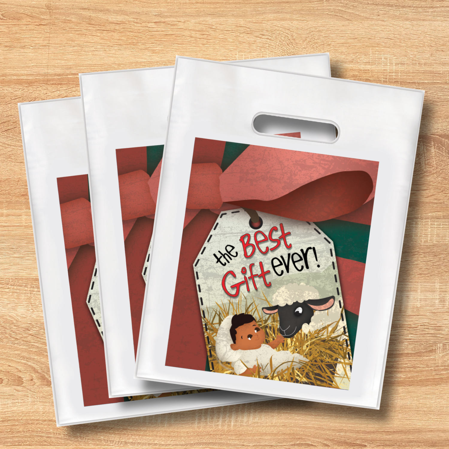 9" x 12" Goodie Bag (12 Pack) - KJV - The Best Gift Ever