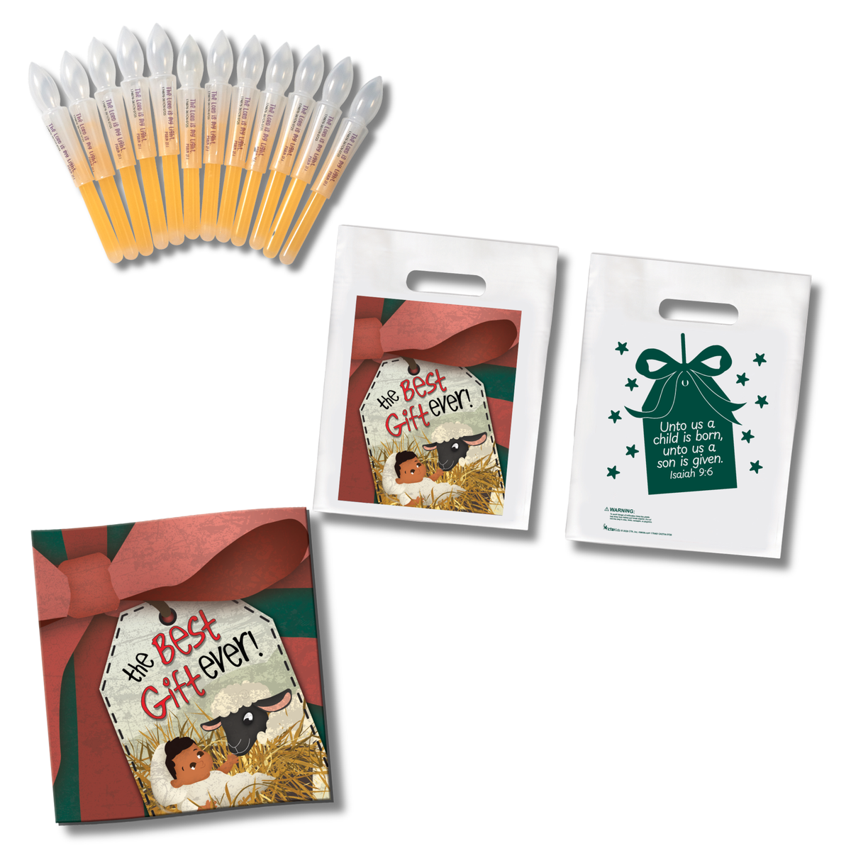 36-Piece Christmas Eve Celebration Set - KJV - Best Gift Ever