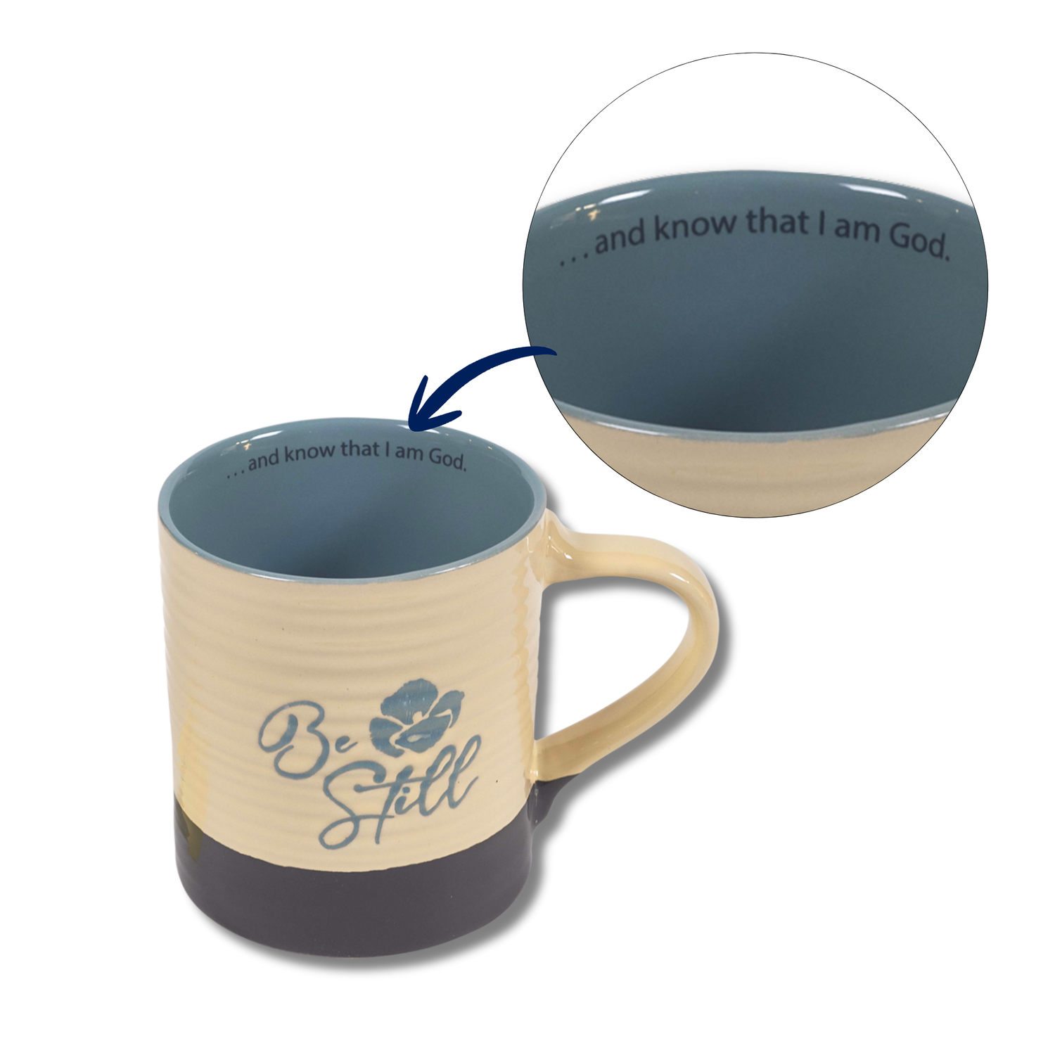 Ceramic Mug in Gift Box - Be Still & Know