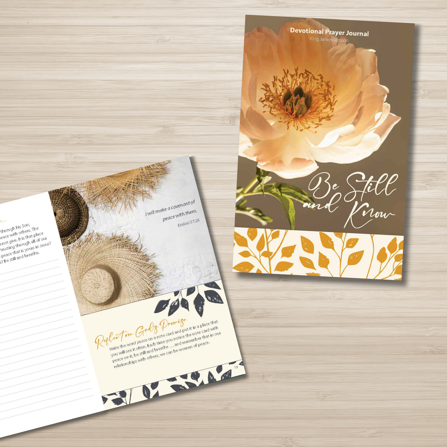 WRAPPED & READY® Prayer Journal & Pen Gift Set - Be Still & Know