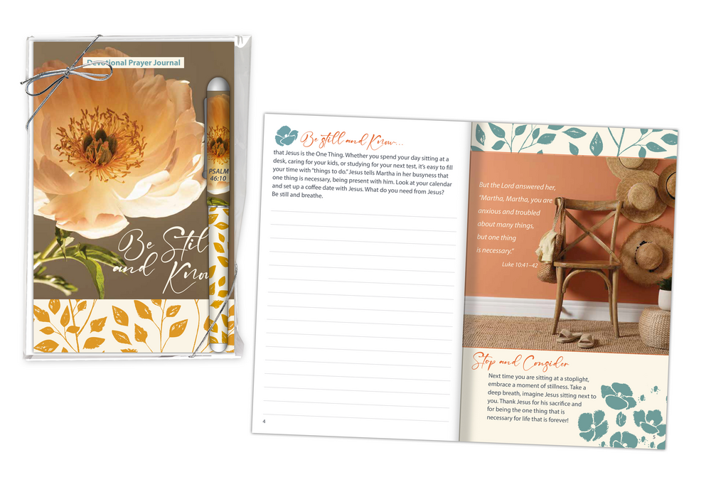 Devotional Journal & Pen Gift Set for Christian Women