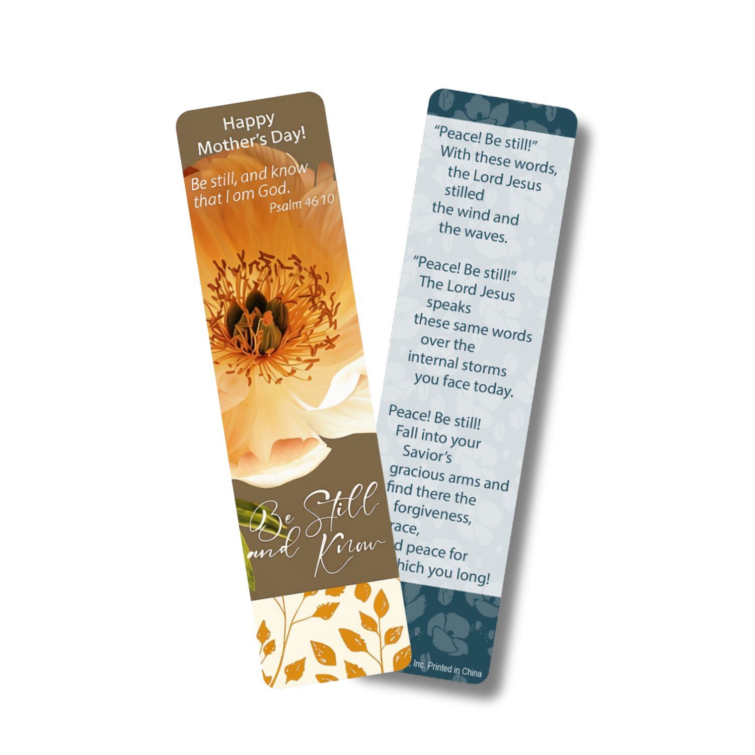 Mother's Day Bookmark & Pen Gift Set – Be Still & Know