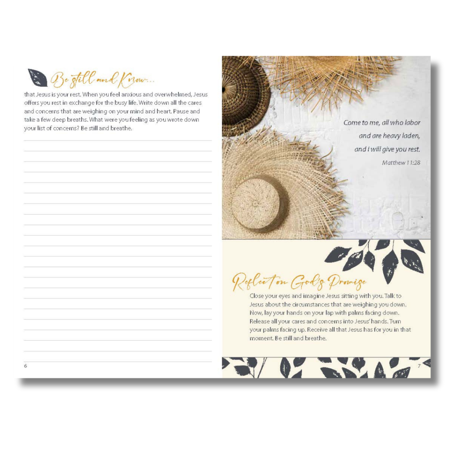 Prayer Journal - Be Still & Know
