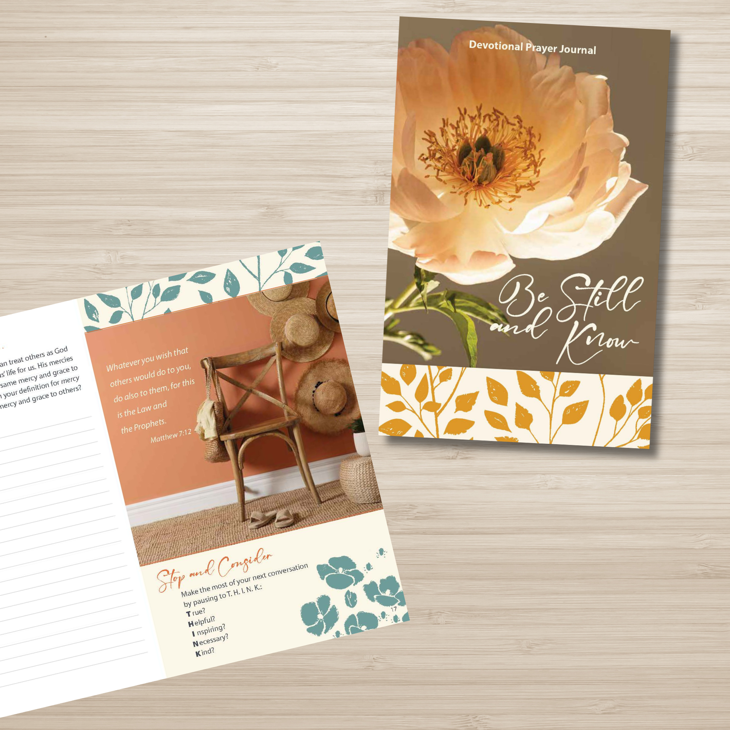 Prayer Journal - Be Still & Know