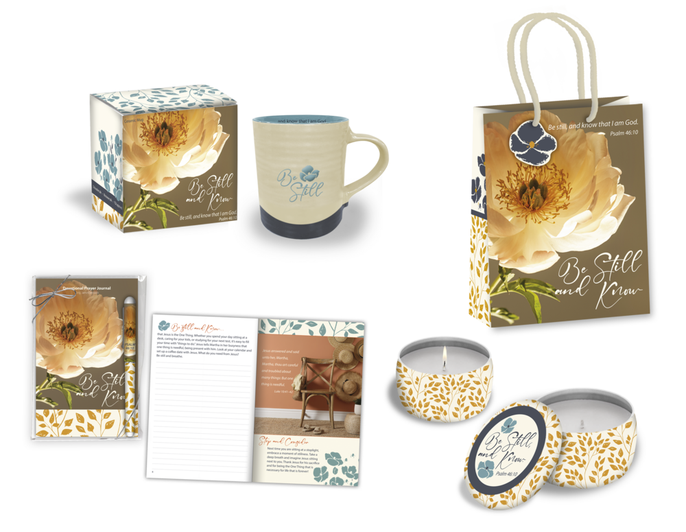 Be Still and Know Deluxe Gift Set for Christian Women's Gifts
