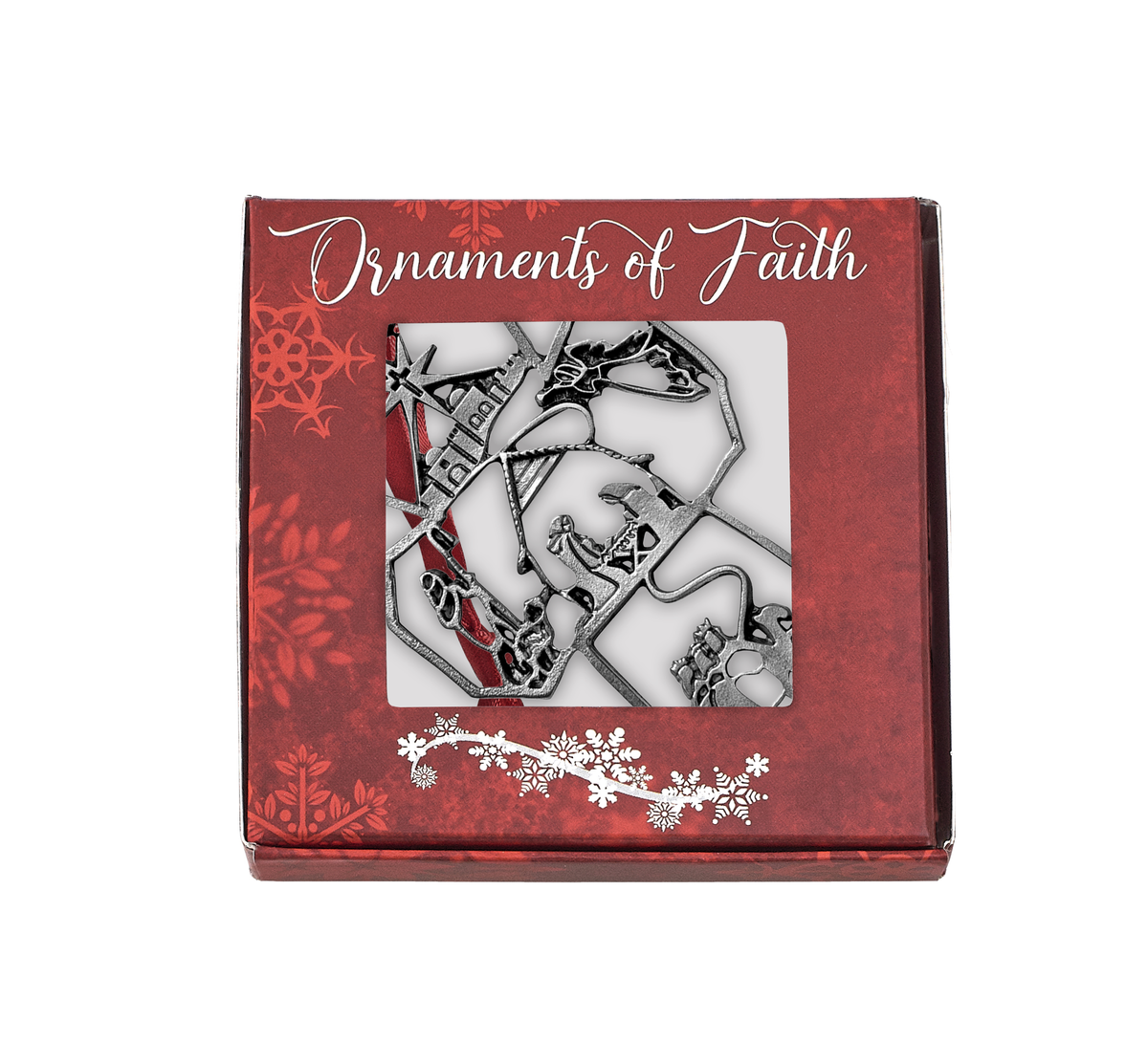 Ornaments of Faith® - KJV - Christmas Story Cross. 