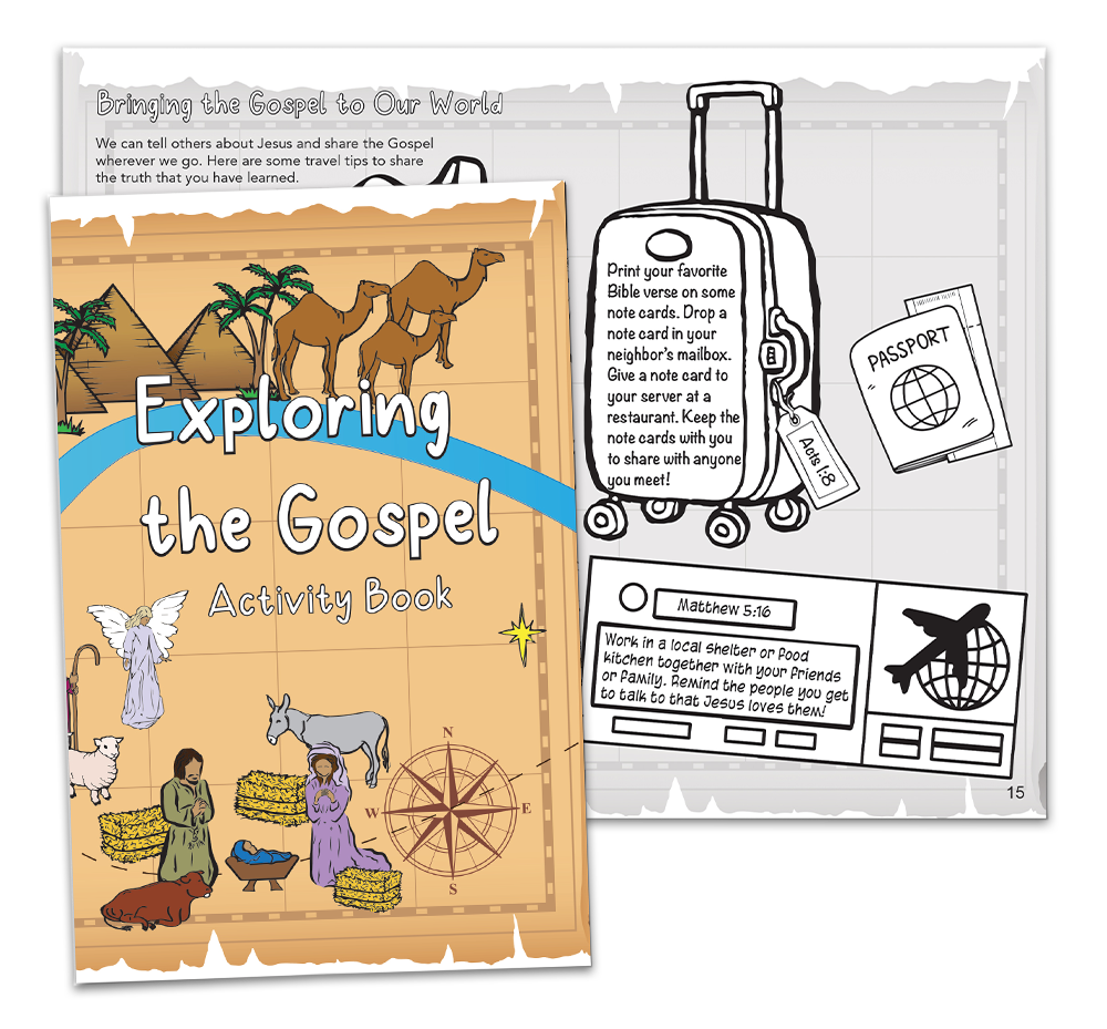 Exploring the Gospel Activity Book for Ages 7-11