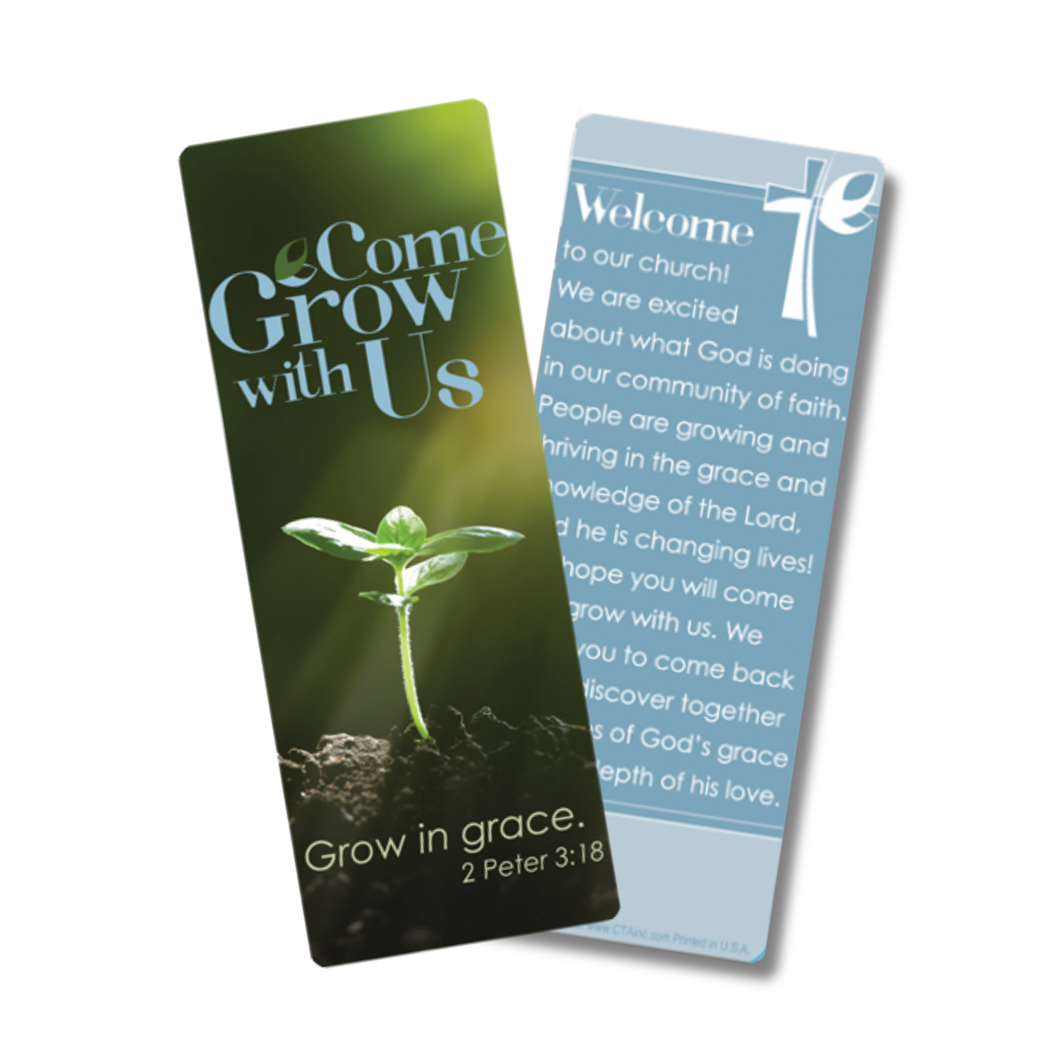 WRAPPED & READY® Bookmark & Pen Gift Set - KJV - Come Grow with Us