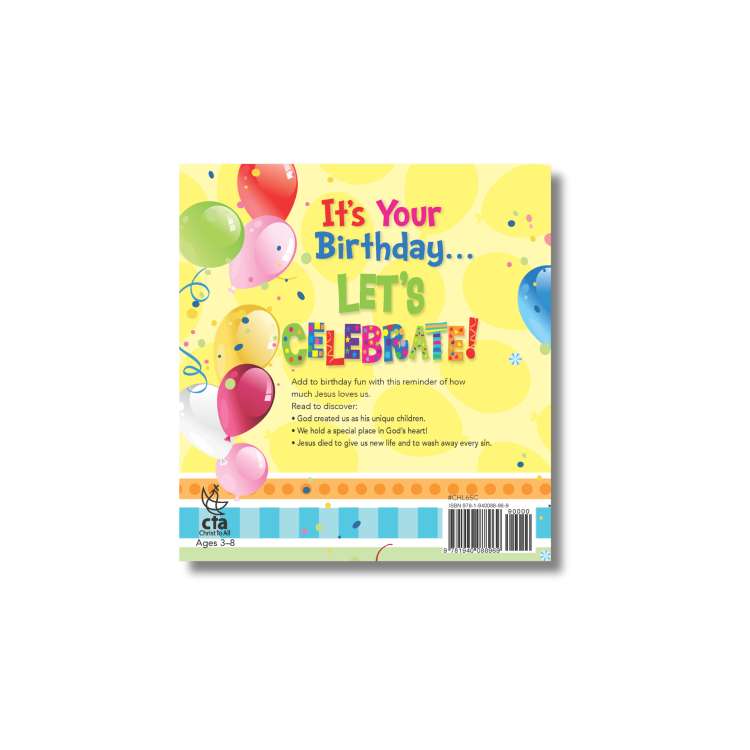 16-Page Children's Softcover Story Book - Happy Birthday!