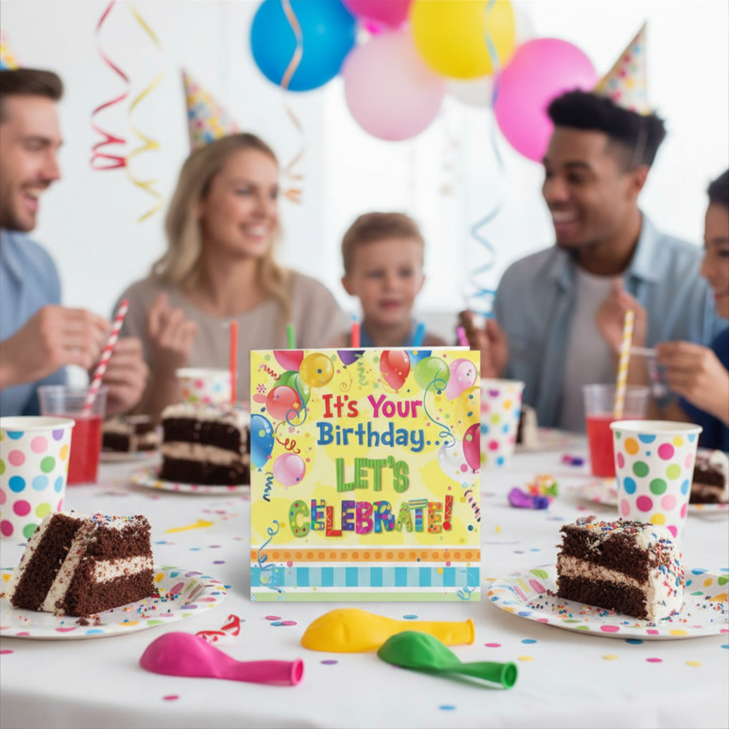 16-Page Children's Softcover Story Book - Happy Birthday!