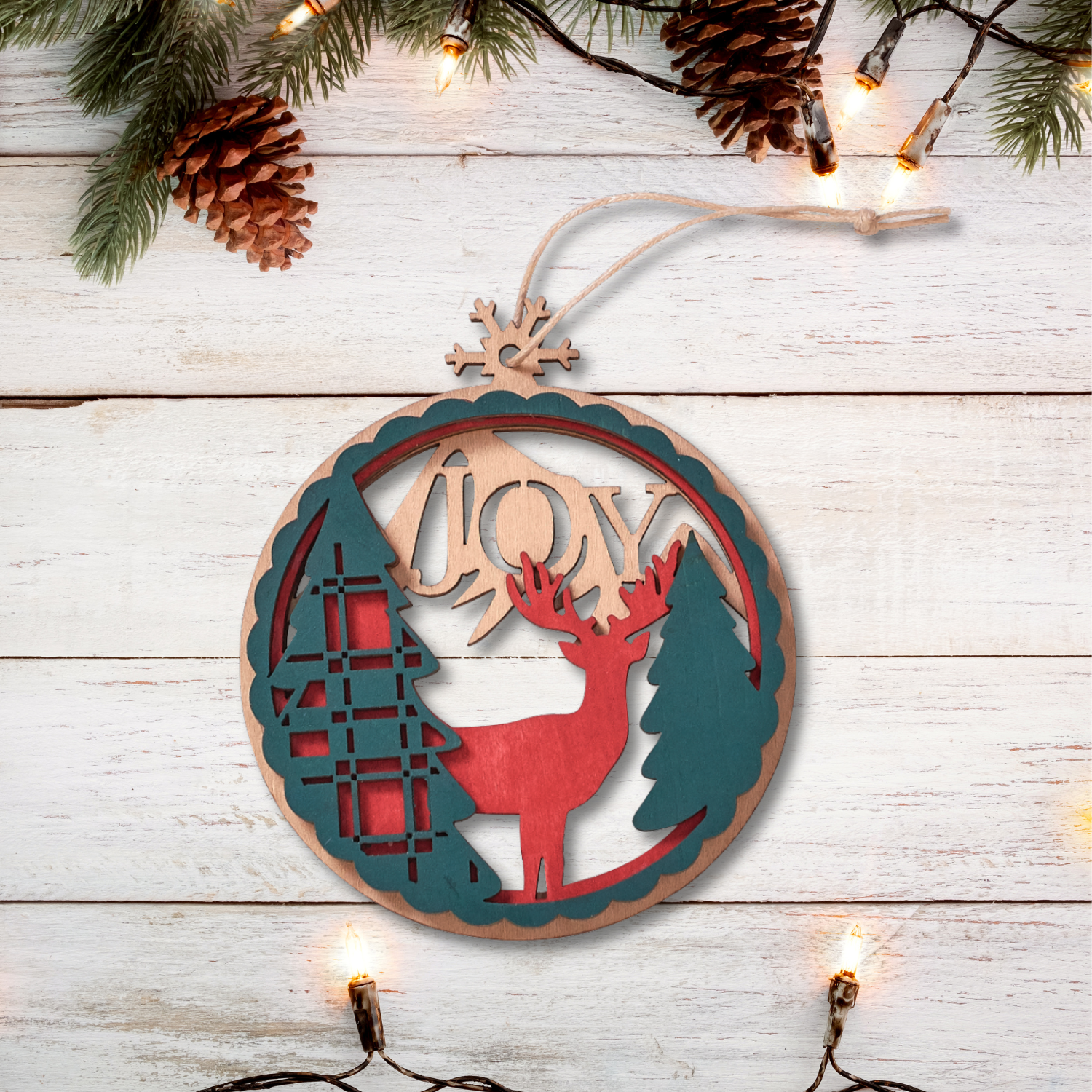 Wooden Ornament - Heaven and Nature Sing