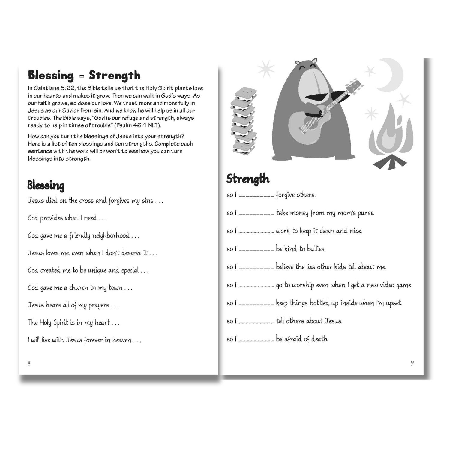16-Page Activity Booklet - Campfire