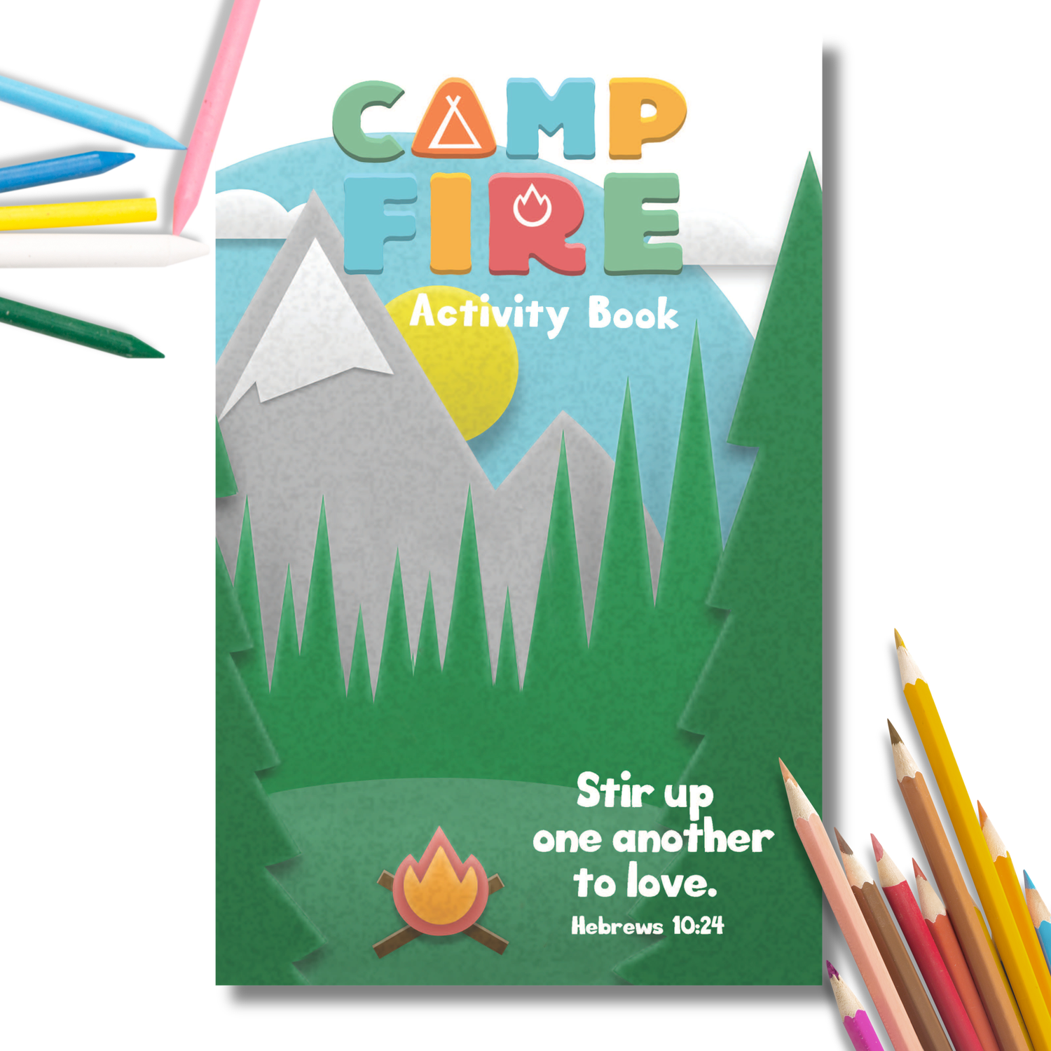 16-Page Activity Booklet - Campfire