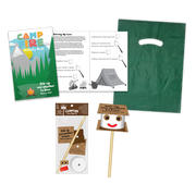Campfire VBS kids' ministry set with activty book, goodie bag, and smore craft kit. designed to teach children about Jesus’ love.
978-1-961346-05-5

