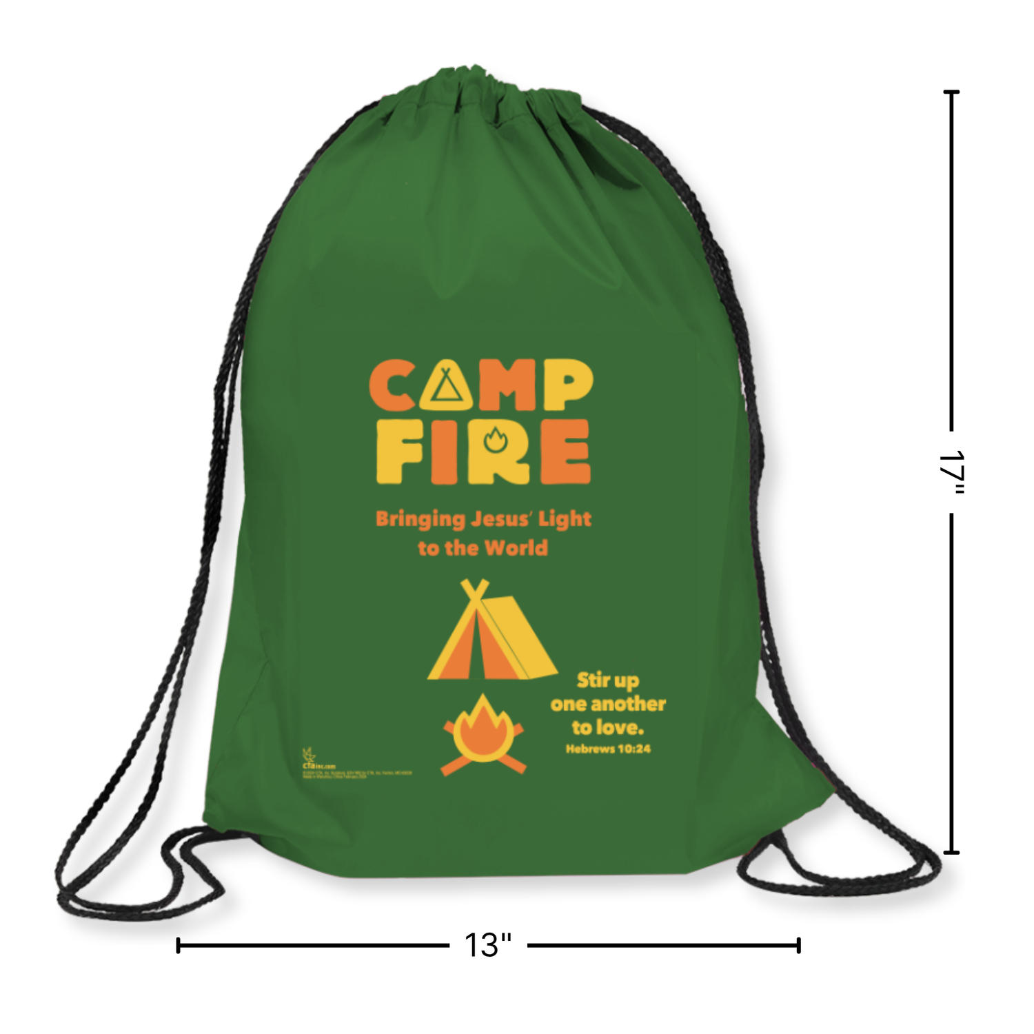 Drawstring Bag - Campfire