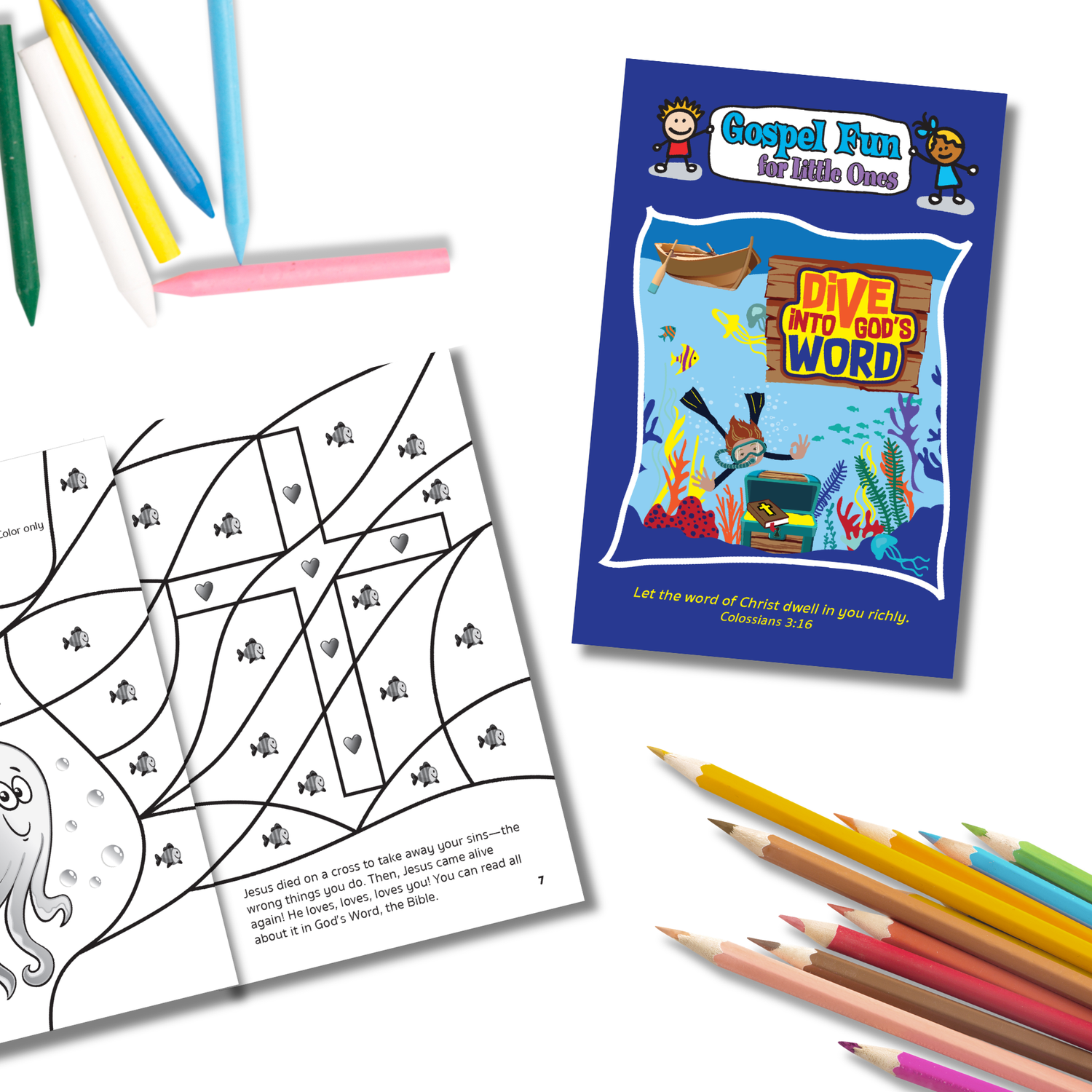 Gospel Fun for Little Ones - Dive into God's Word