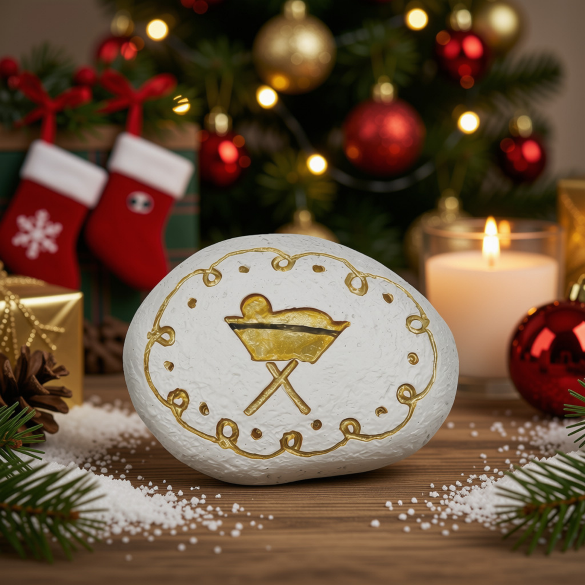 Nativity Stone Gift Set - Emmanuel