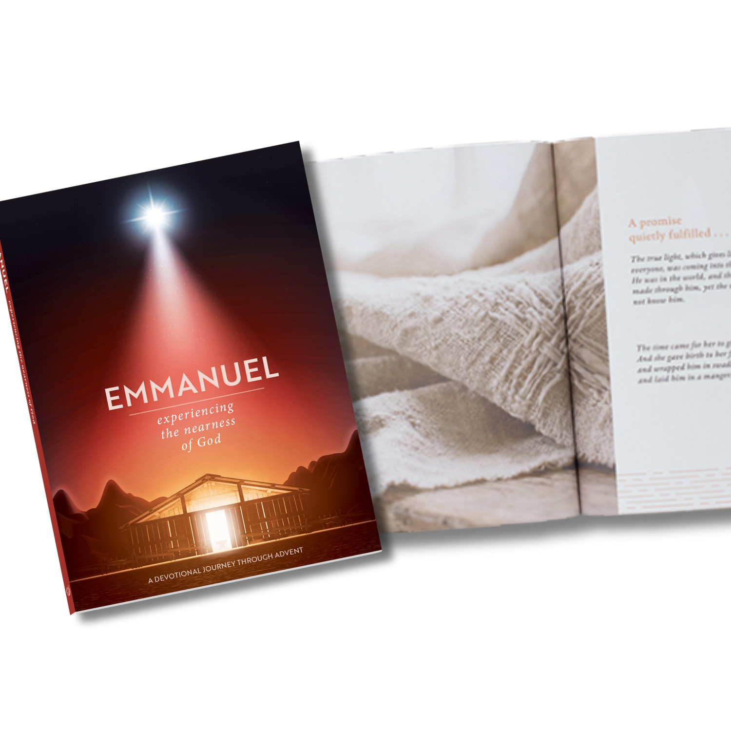 96-Page Book - Emmanuel, A Devotional Journey Through Advent