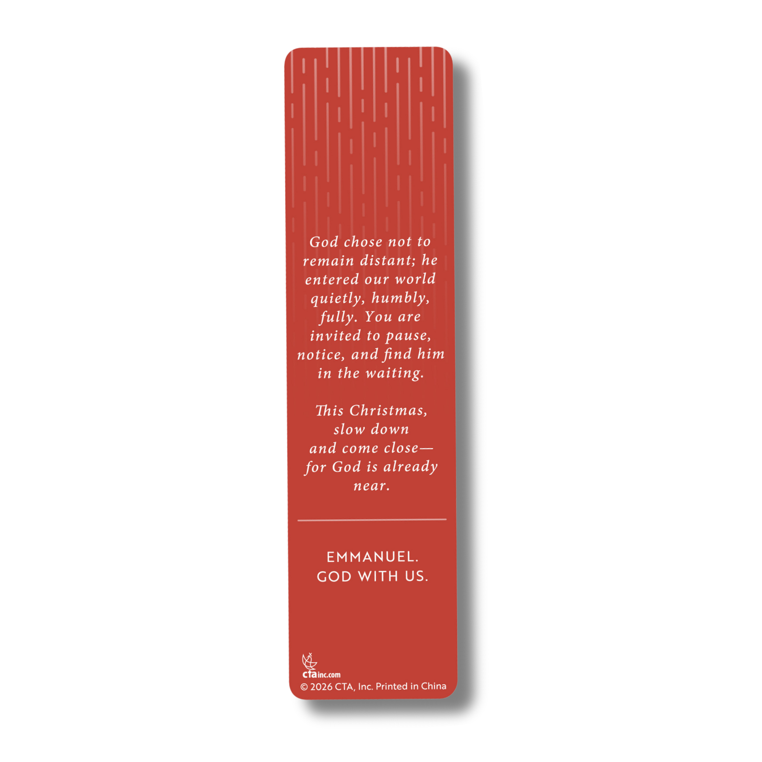 WRAPPED & READY® Bookmark & Pen Gift Set - O Come Emmanuel