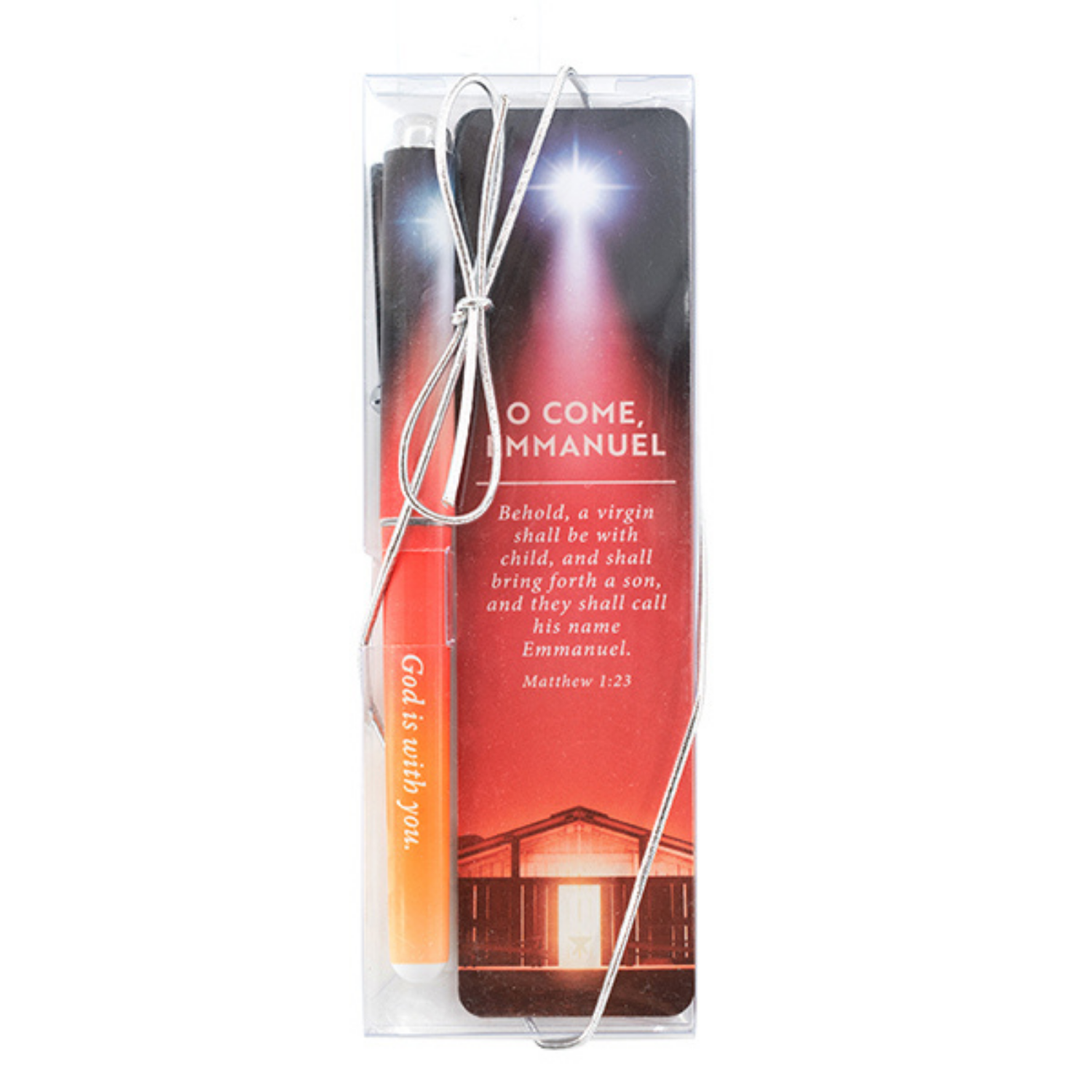 WRAPPED & READY® Bookmark & Pen Gift Set - O Come Emmanuel
