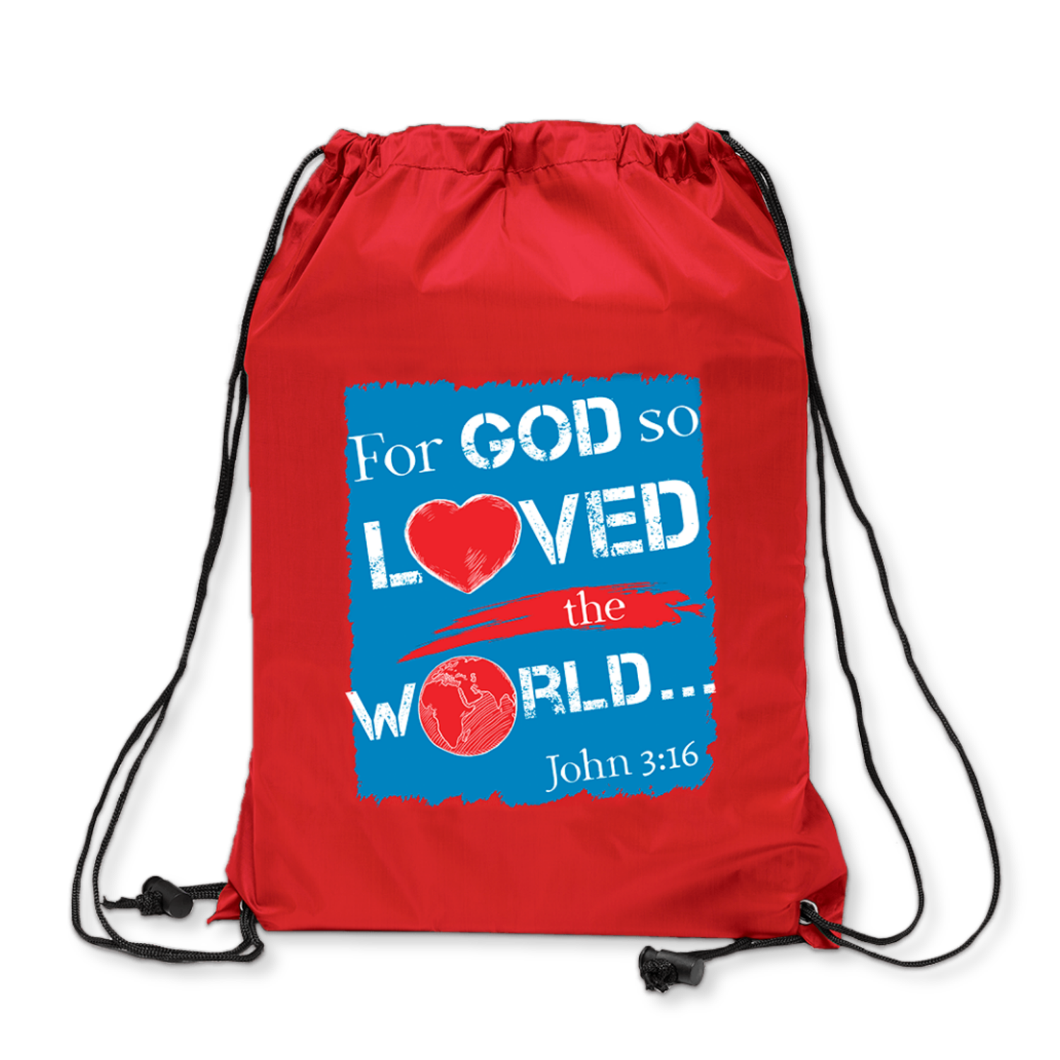 Drawstring Bag - John 3:16