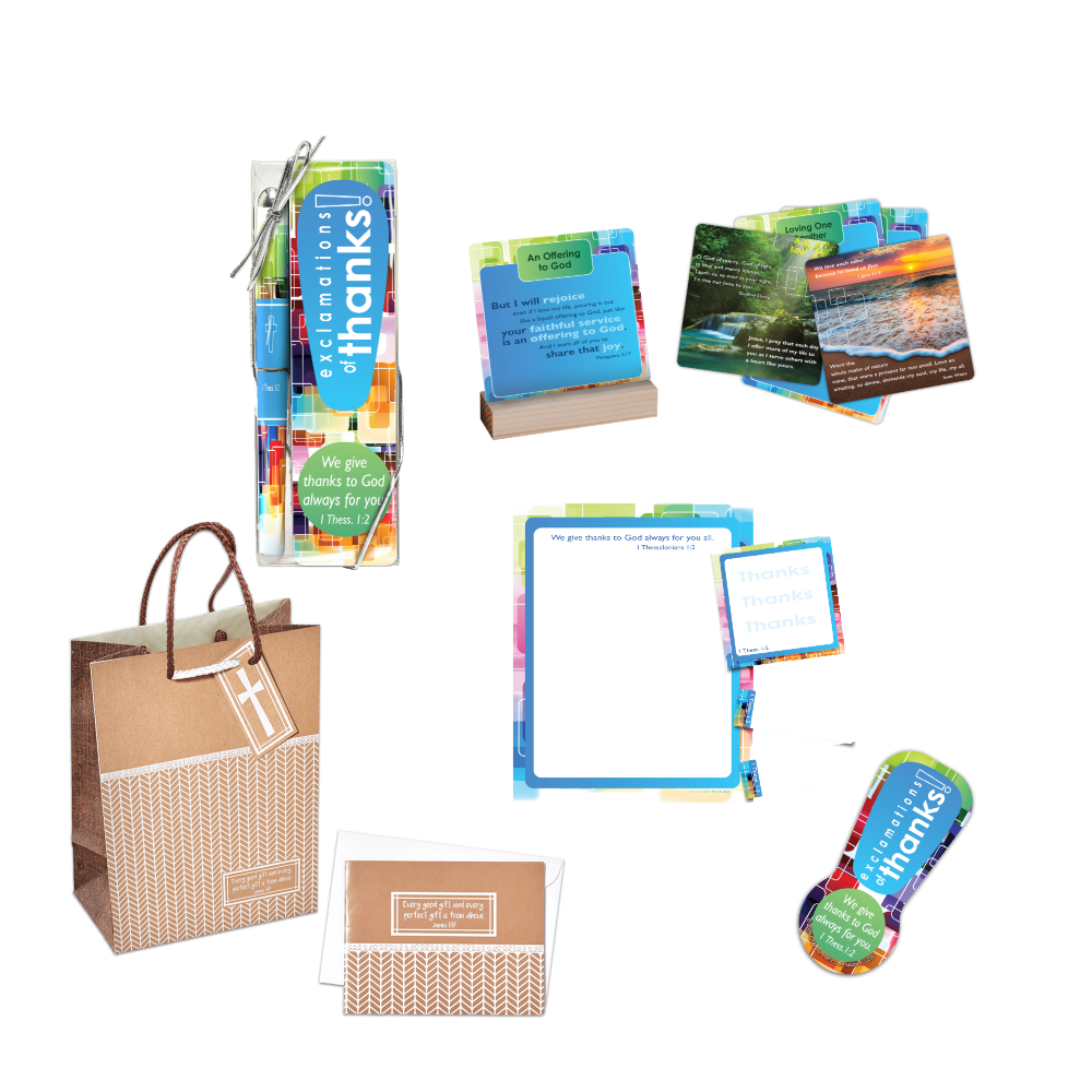 Exclamation of Thanks Gift Set for Volunteers Staff or Teachers