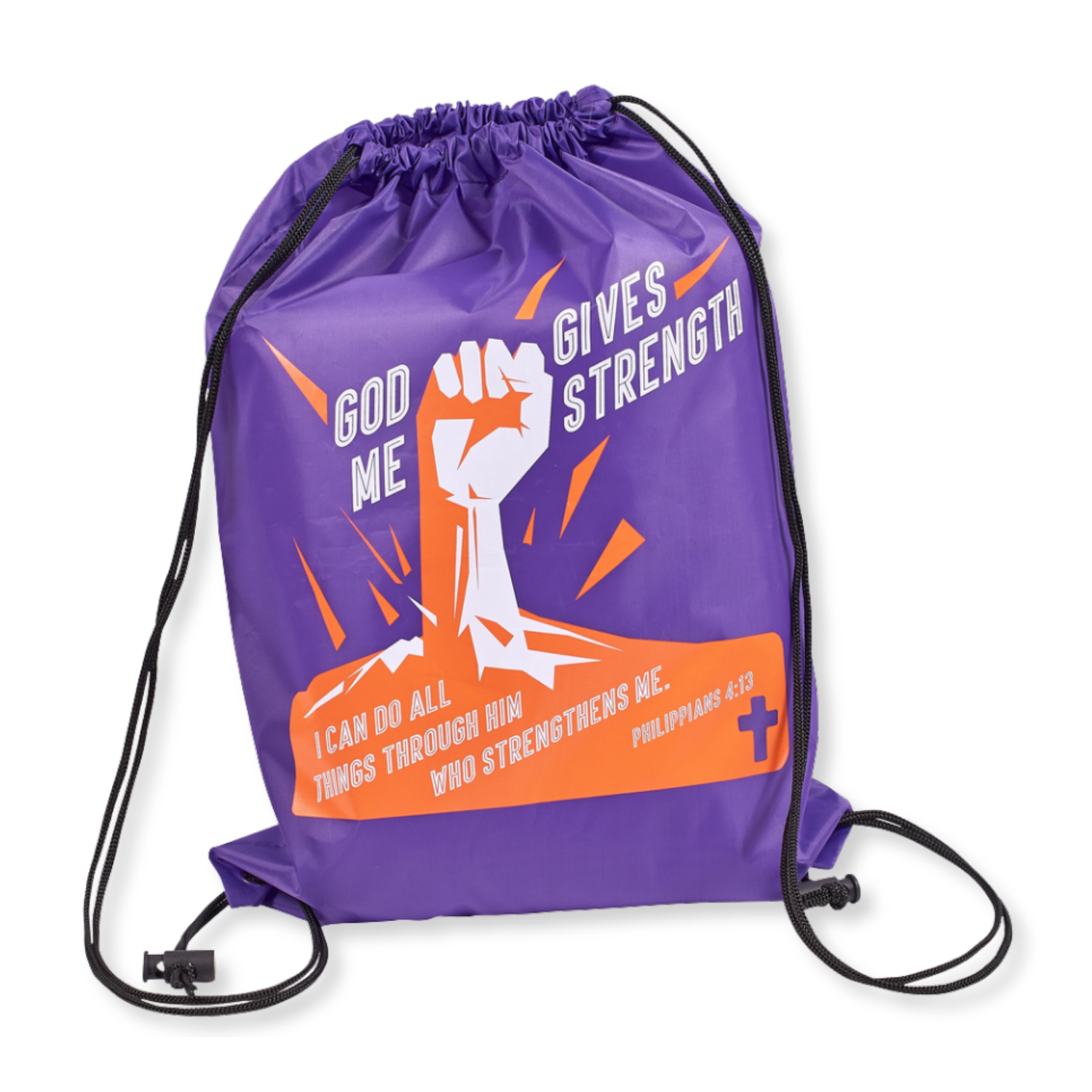 Drawstring Bag - God Gives Me Strength