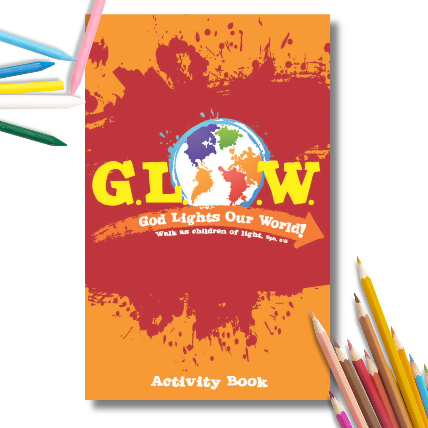 16-Page Activity Booklet - G.L.O.W. God Lights Our World