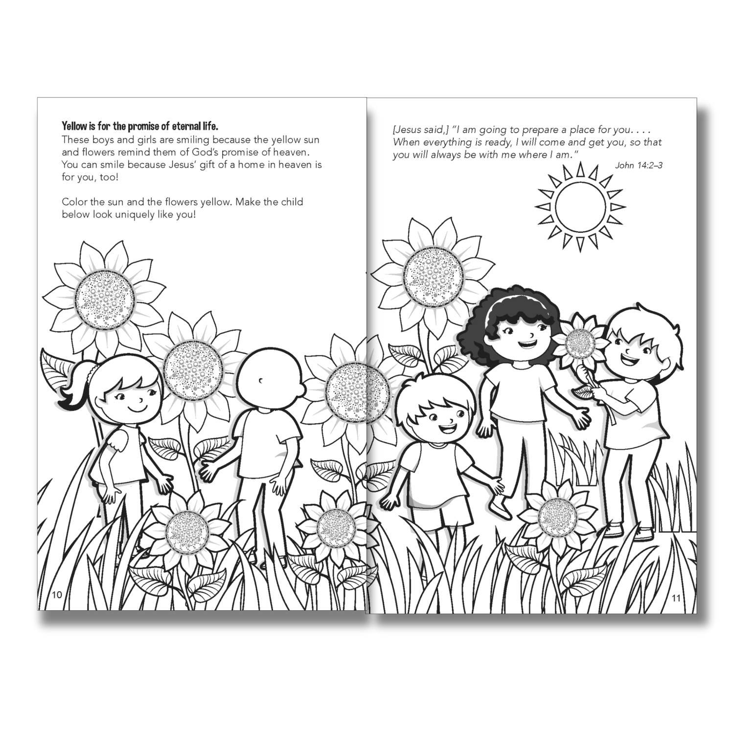 16-Page Activity Booklet - Gospel Story by Colors
