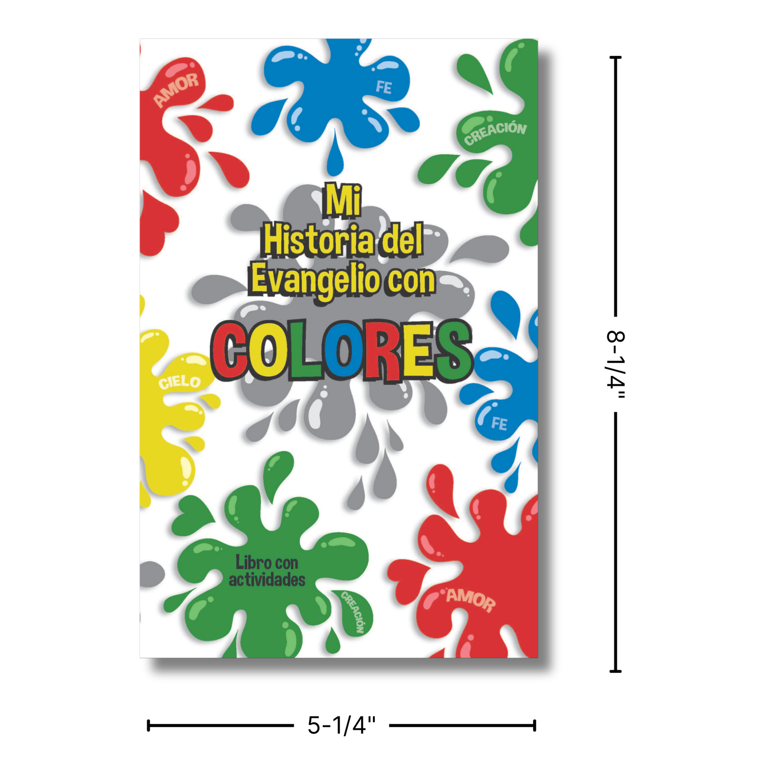 16-Page SPANISH Activity Booklet - Gospel Story by Colors
