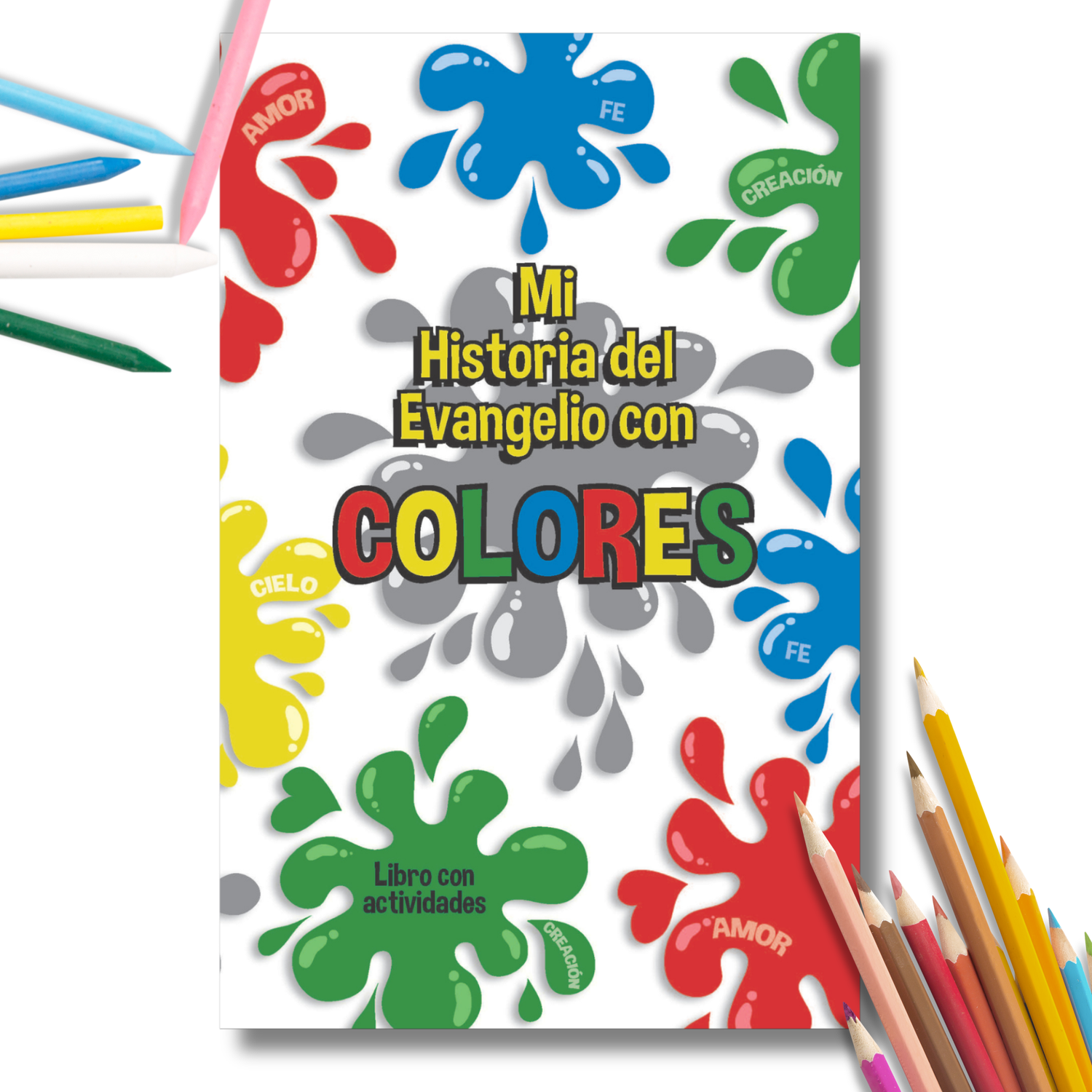 16-Page SPANISH Activity Booklet - Gospel Story by Colors